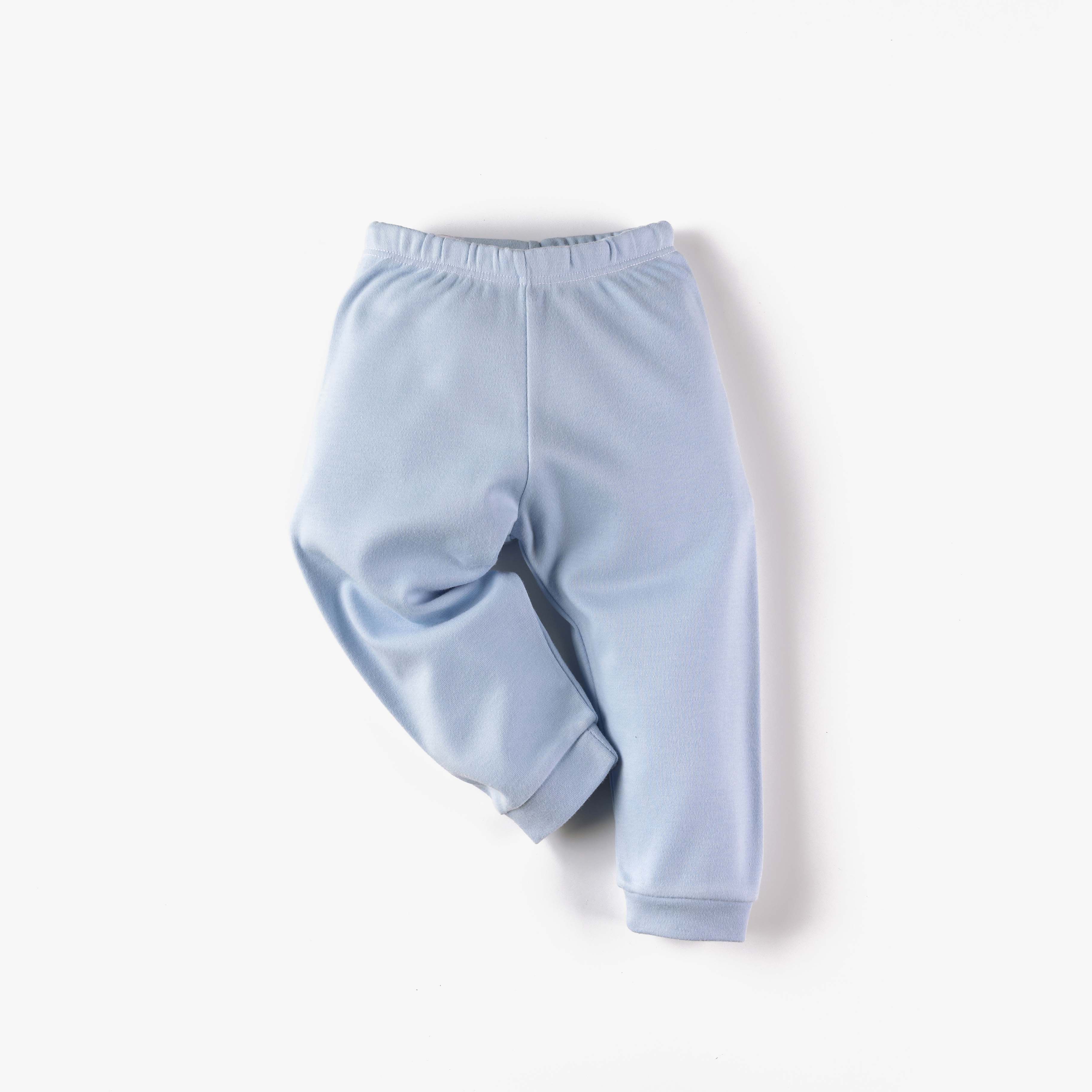 Calça Bebê Comfort em Algodão Egípcio Azul Bebê