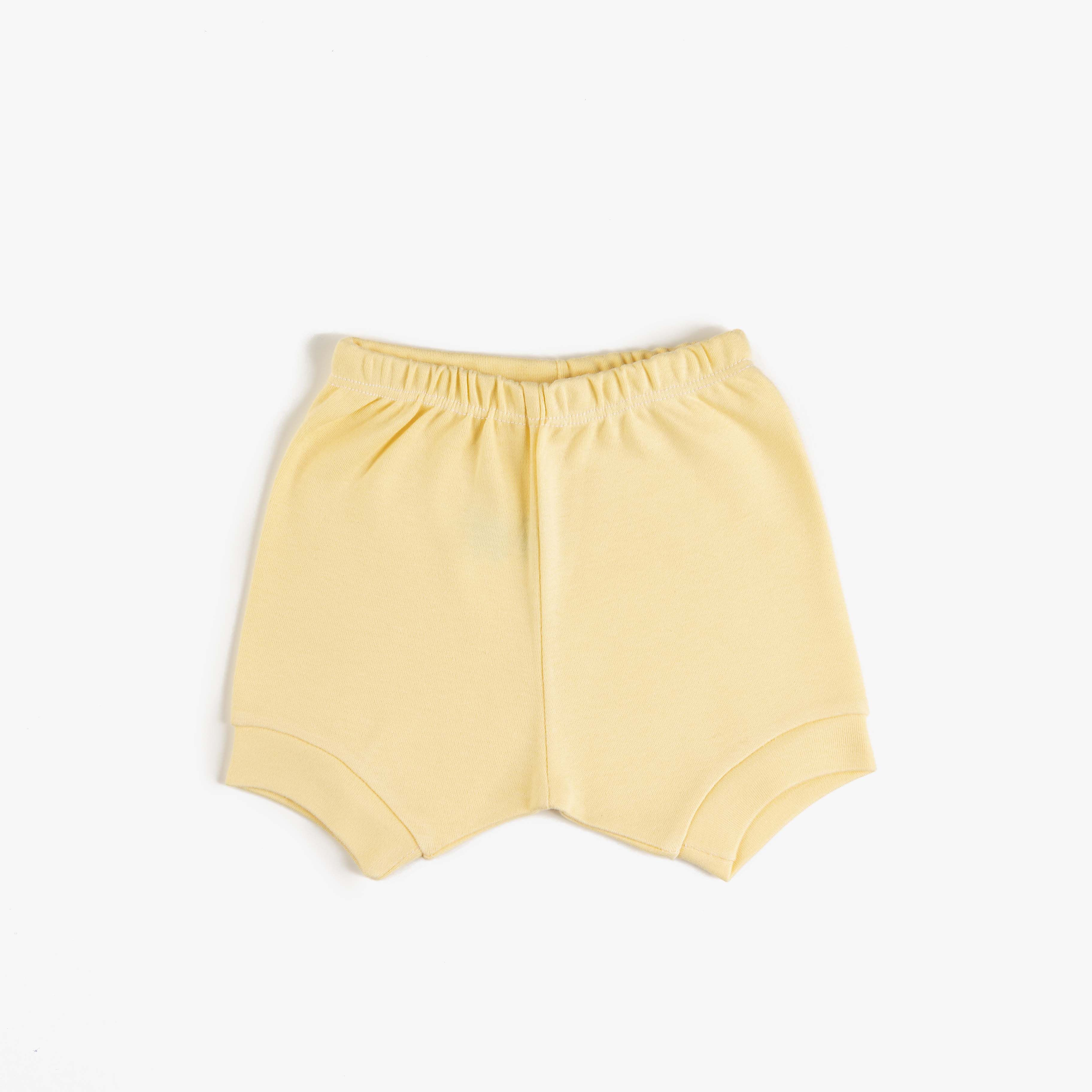 Shorts Bebê Tapa Fraldas Comfort em Algodão Egípcio Azul Bebê