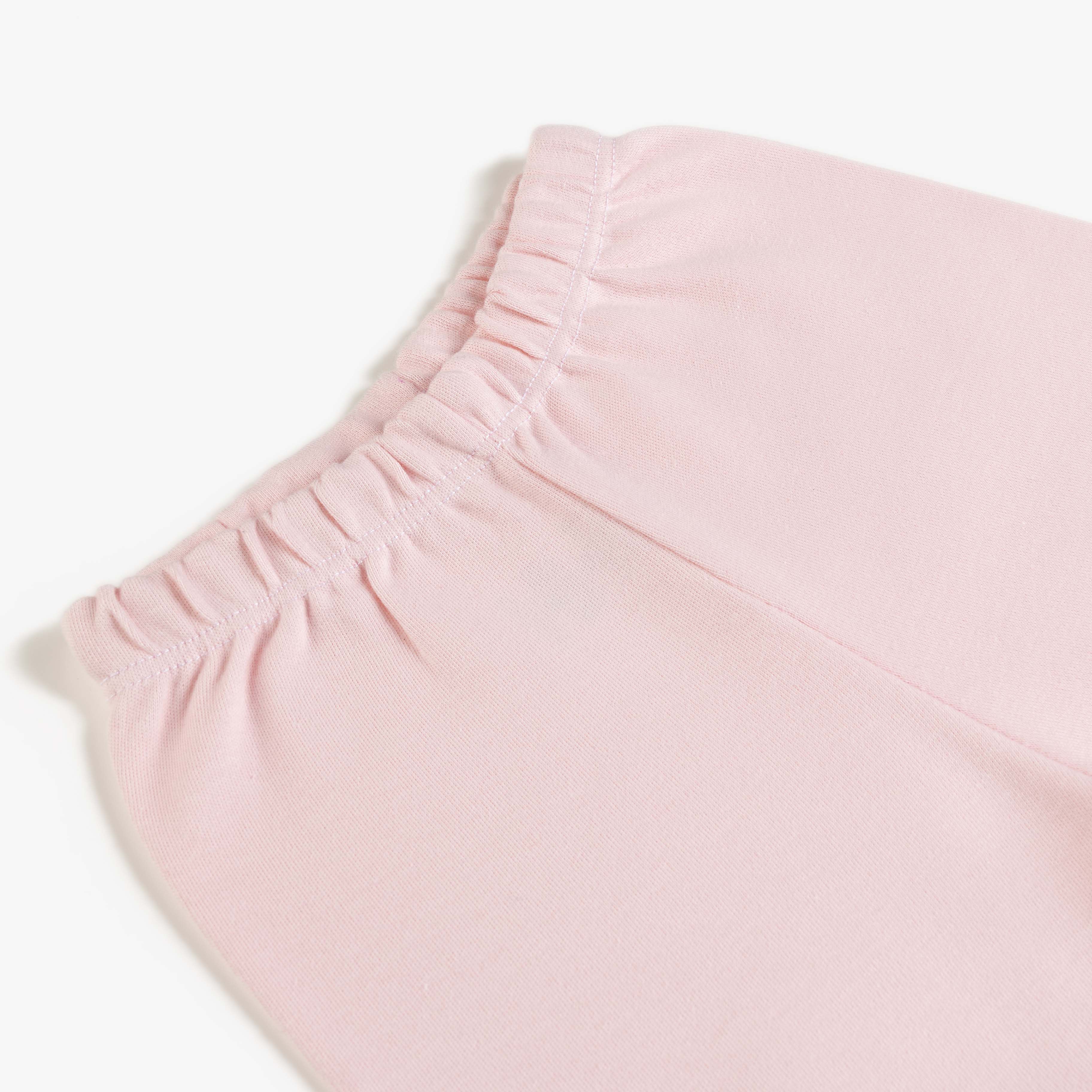 Shorts Bebê Tapa Fraldas Comfort em Algodão Egípcio Azul Bebê