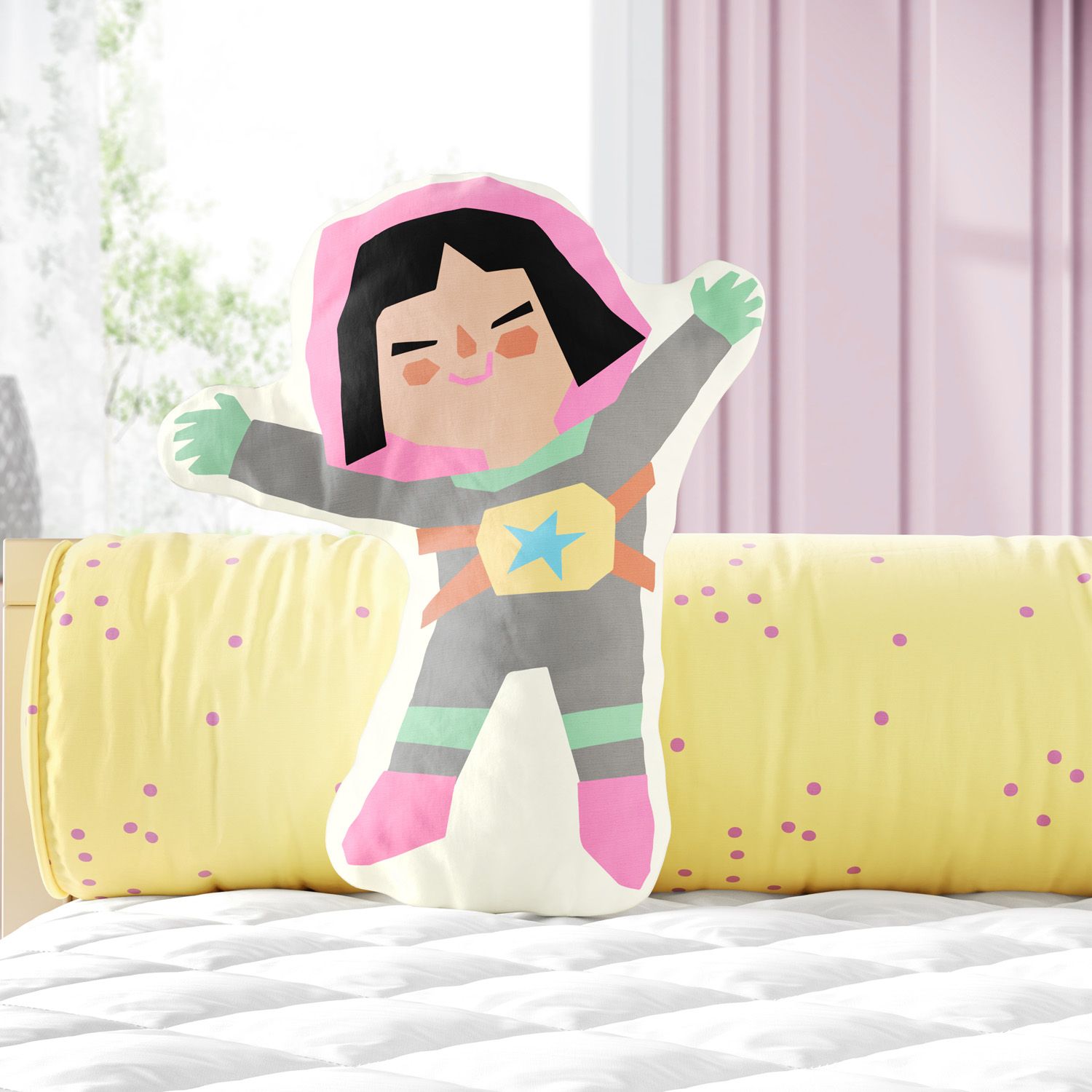 Almofada Astronauta Zoe Meninas Astronautas