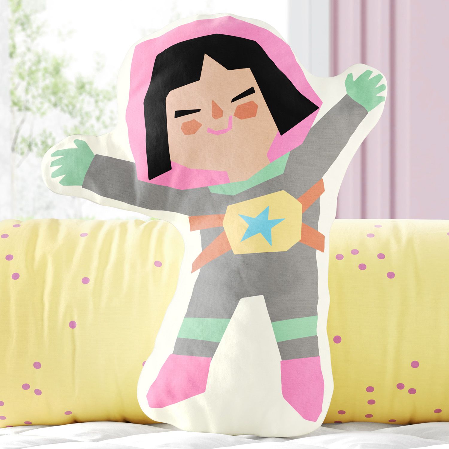 Almofada Astronauta Zoe Meninas Astronautas