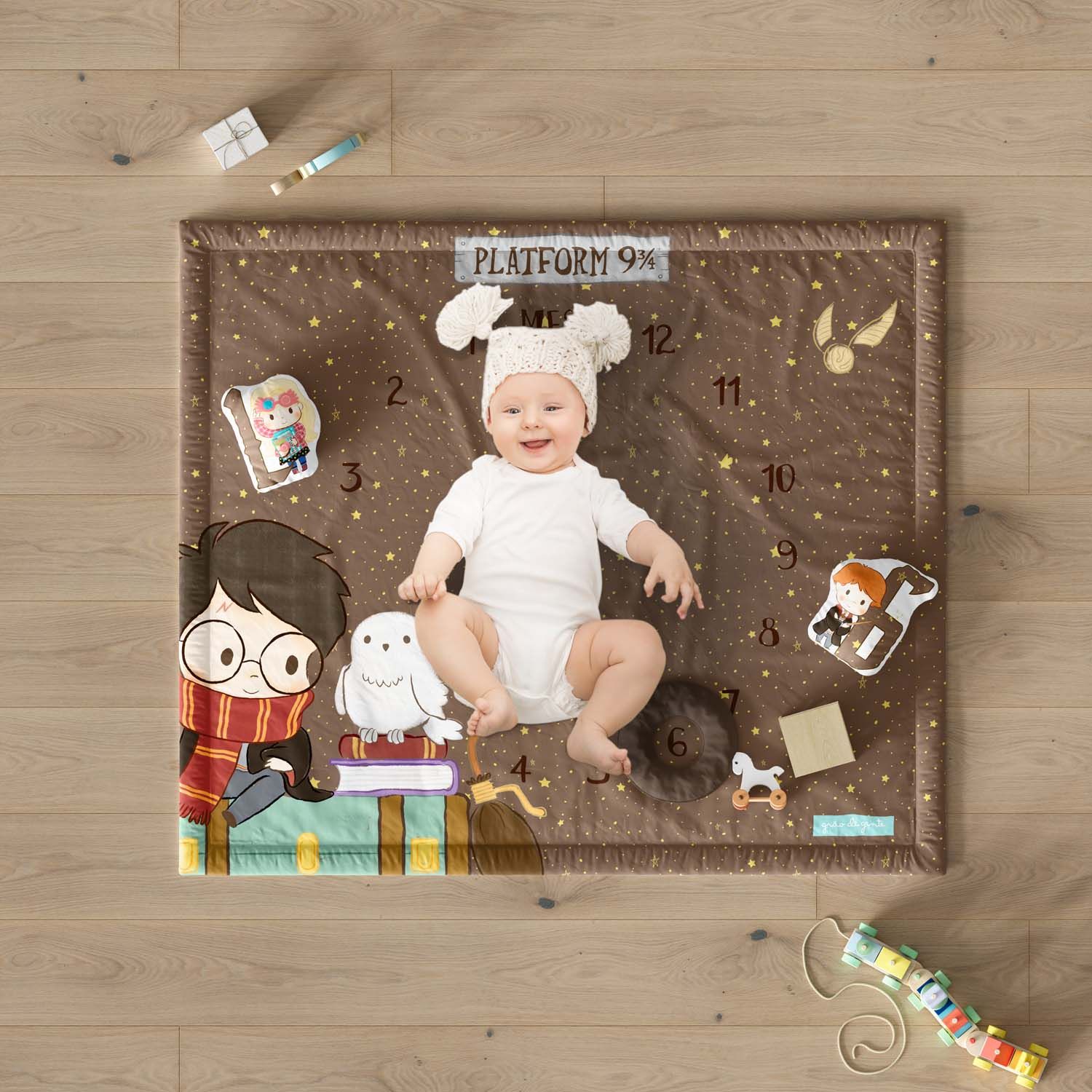 Tapete Mesversário Harry Potter Plataforma 9 ¾