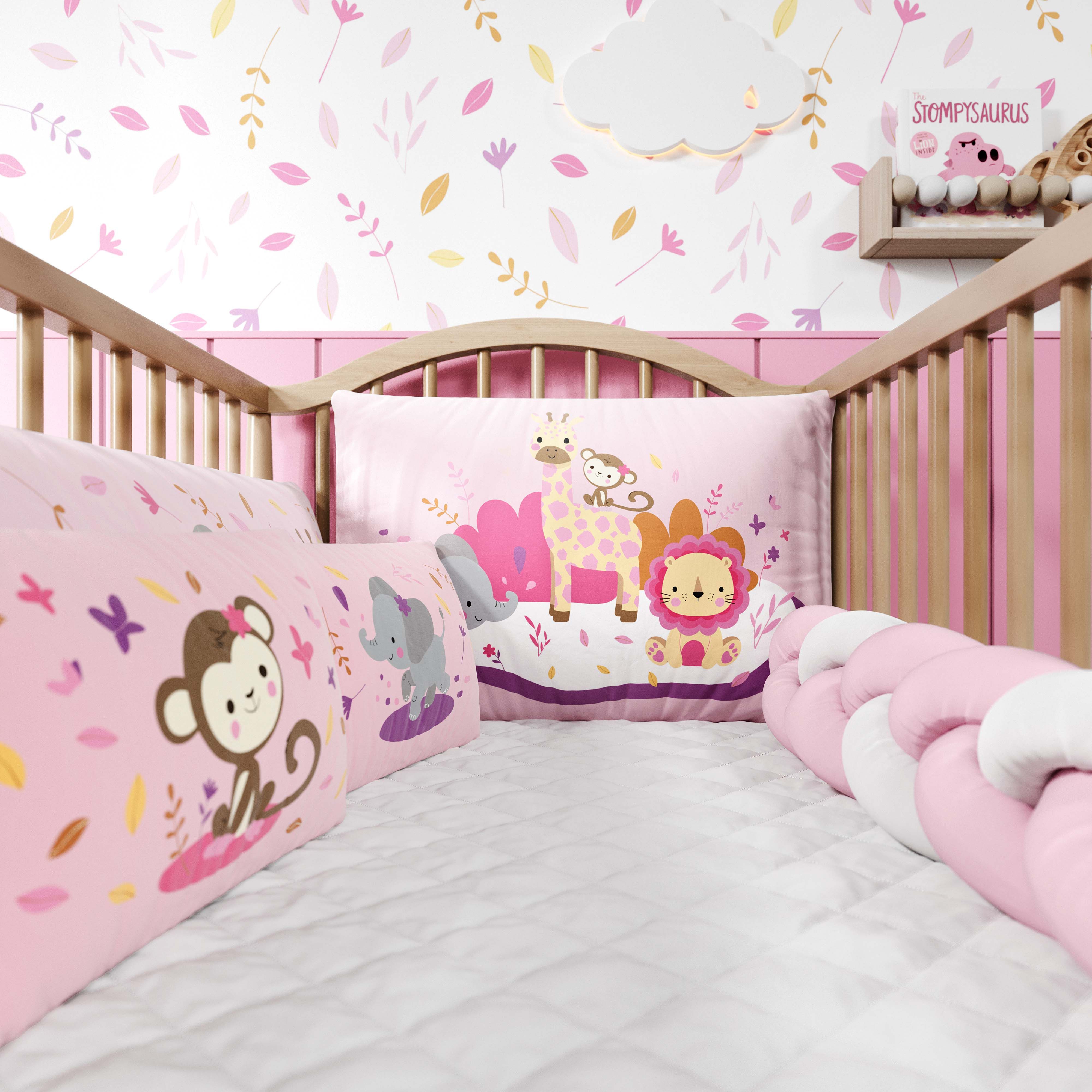 Kit Berço Trança Selva Baby