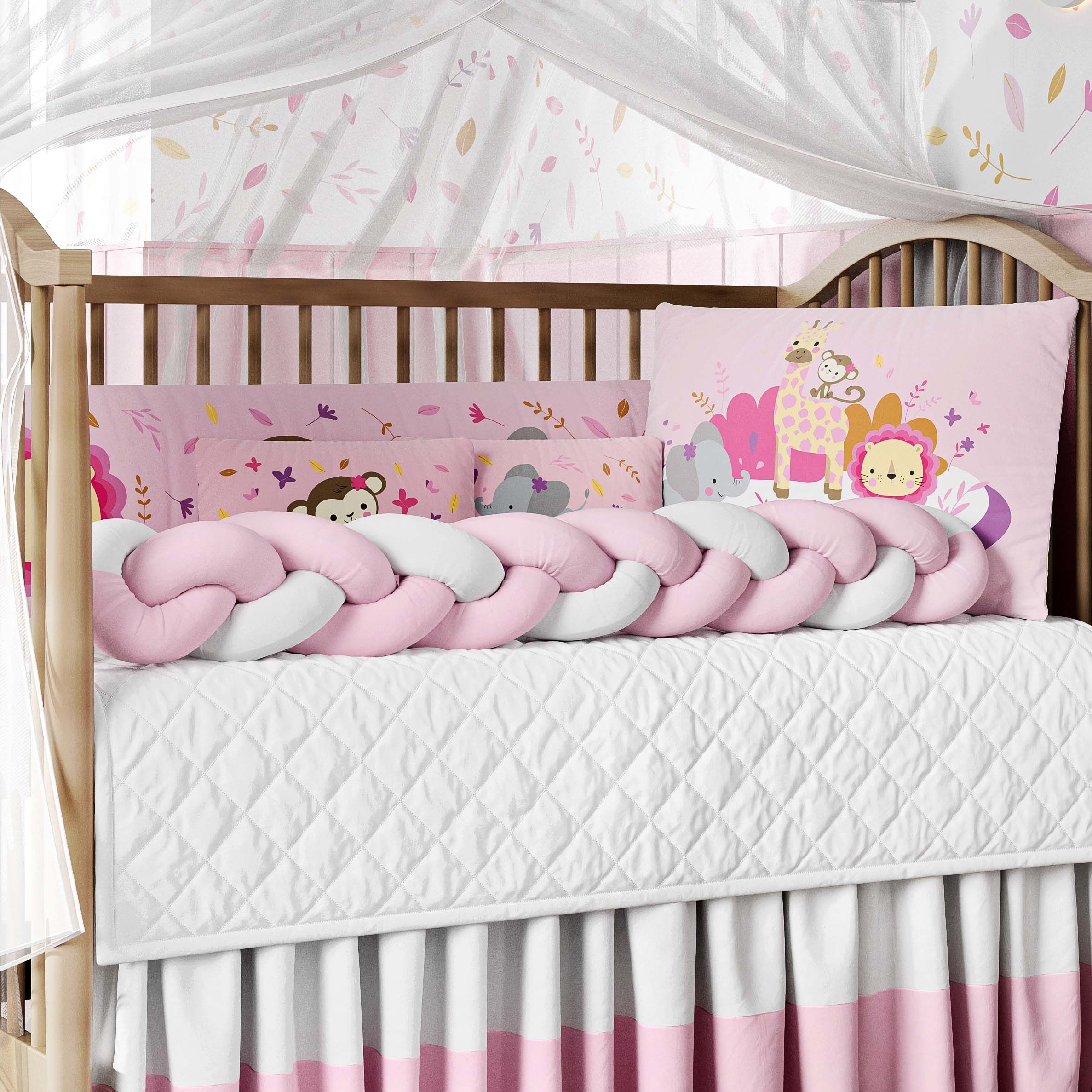 Kit Berço Trança Selva Baby