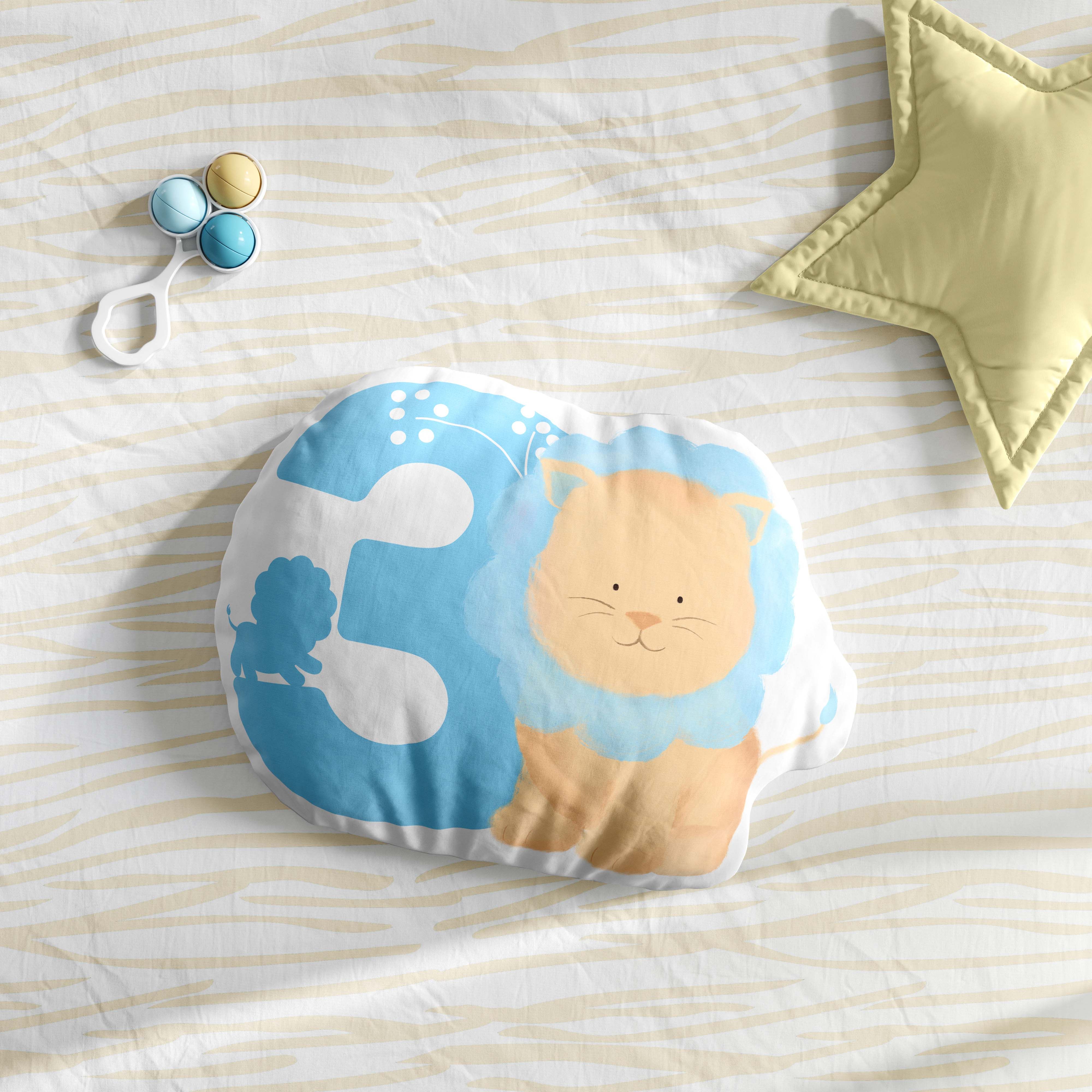 Almofada Mesversário Safári Aquarela