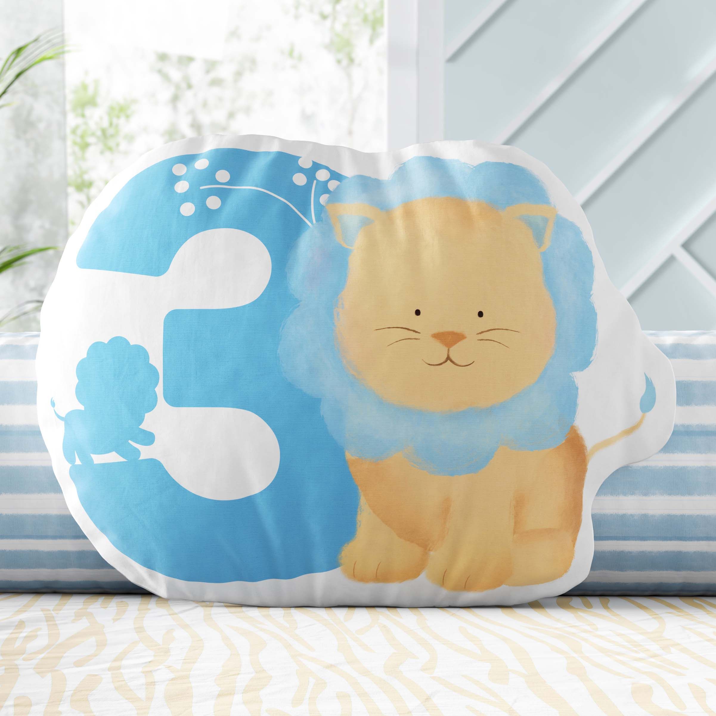 Almofada Mesversário Safári Aquarela