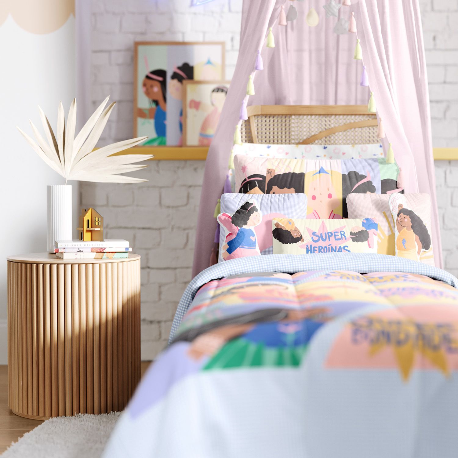 Almofada Heroína Super Valente