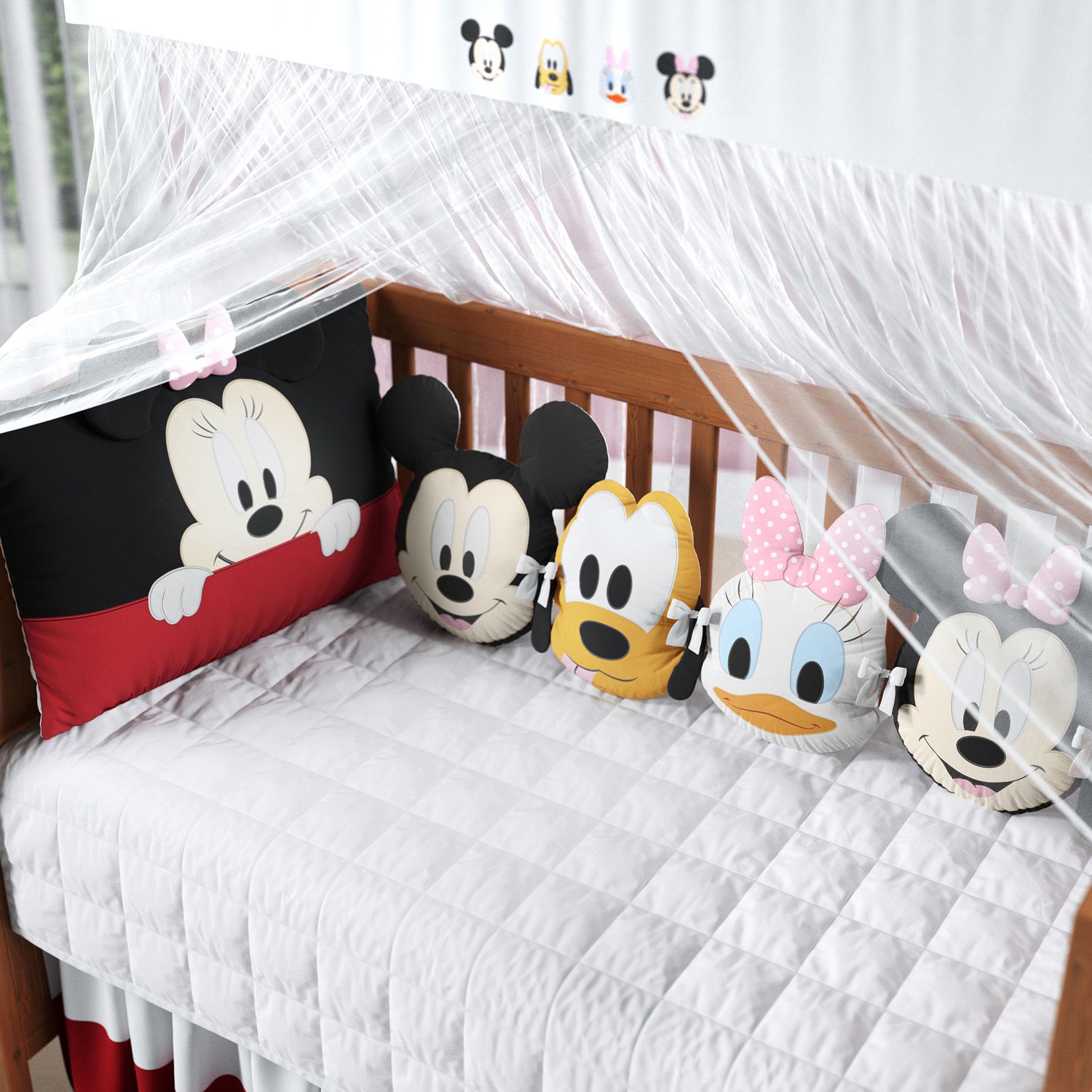 Kit Berço Amiguinhas Minnie Mouse — vista alternativa