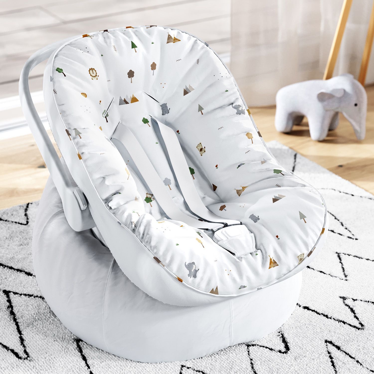 Capa de Carrinho com Protetor de Cinto Savana Baby