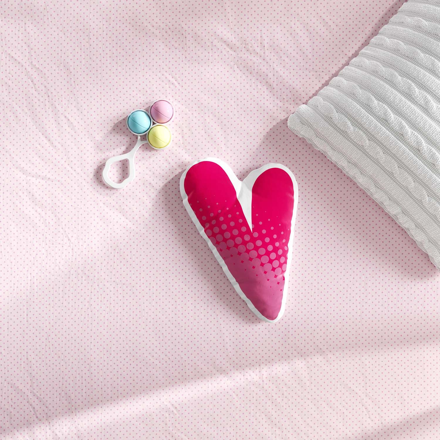 Almofada Coração Baby Alive