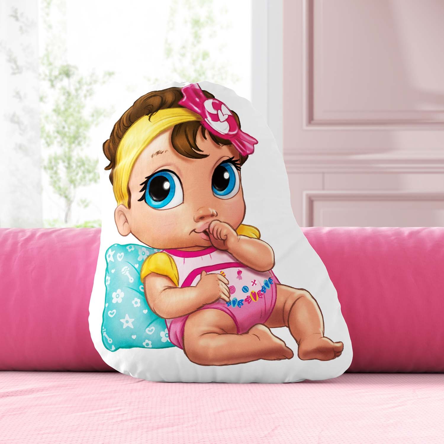 Almofada Baby Alive Presilha de Bombom