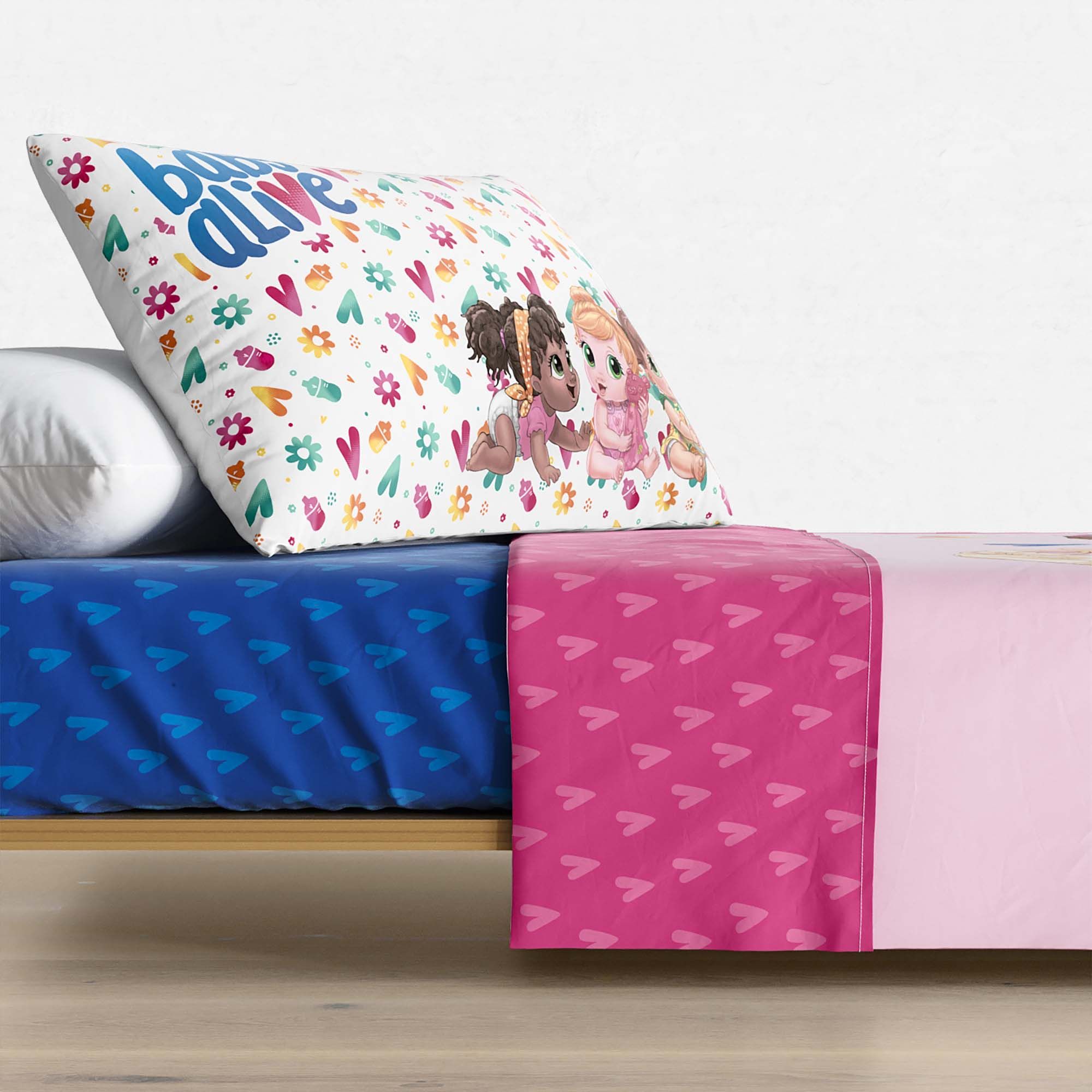Jogo de Lençol Infantil Solteiro Baby Alive