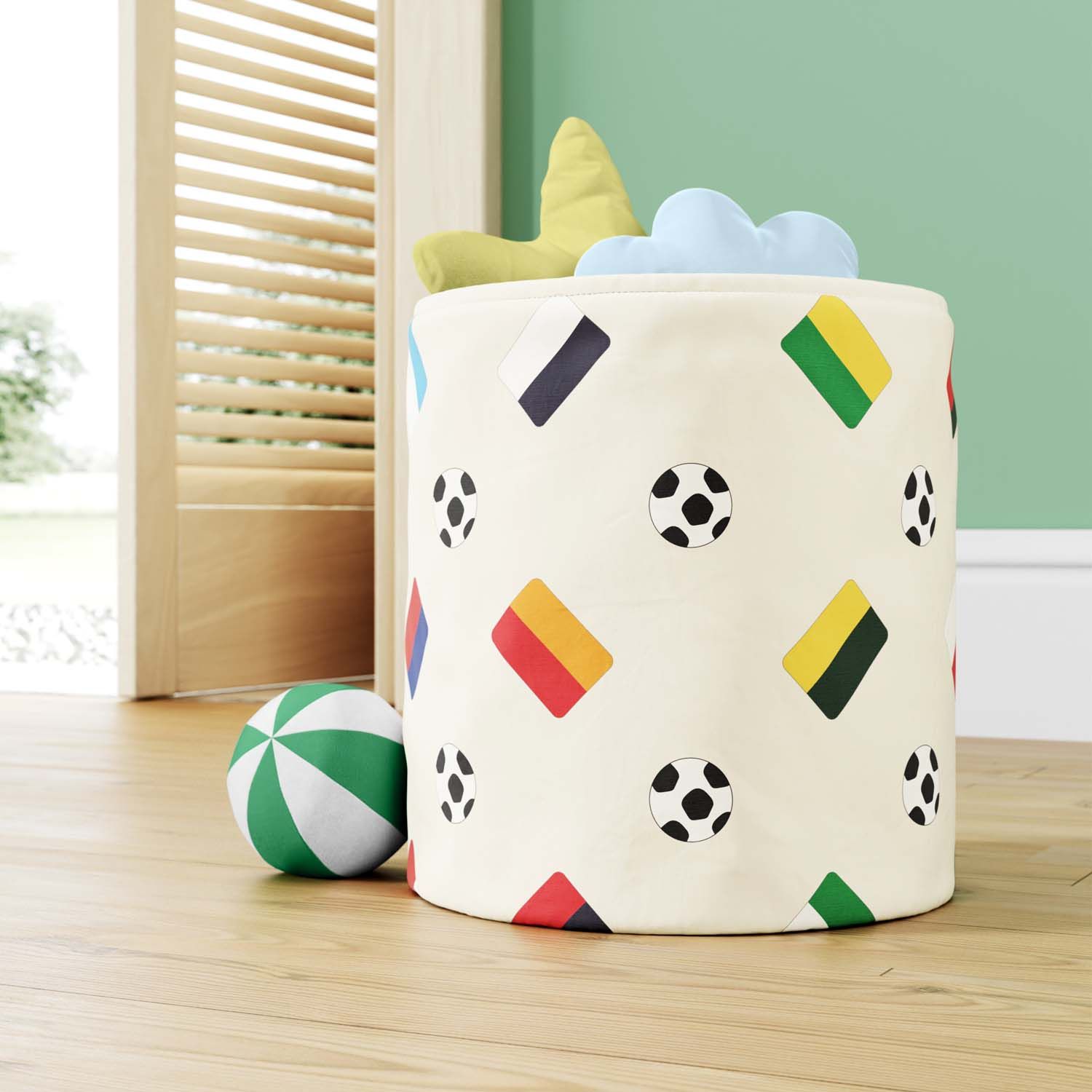 Cesto Organizador Seleções do Mundo 28cm