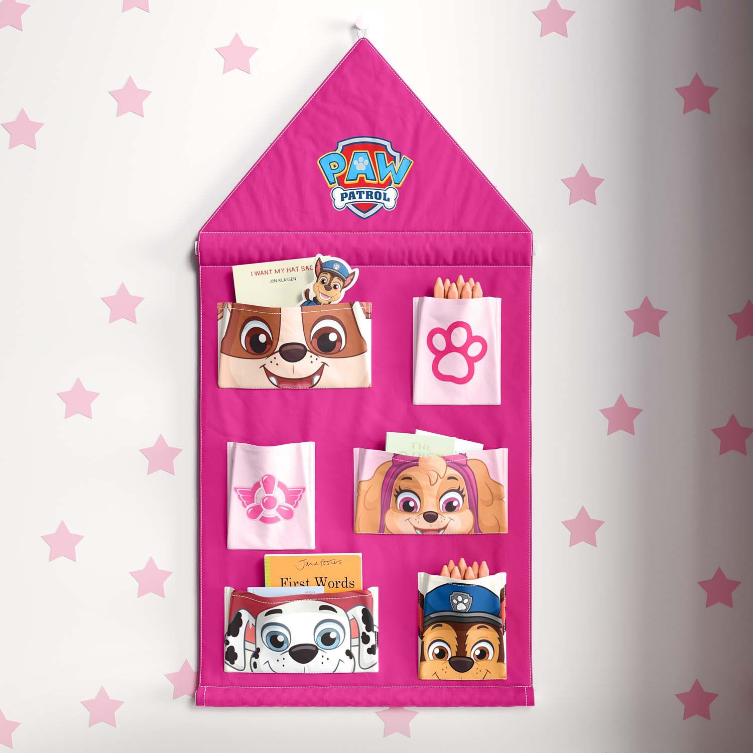 Porta Brinquedos Chase e seus Amigos Patrulha Canina