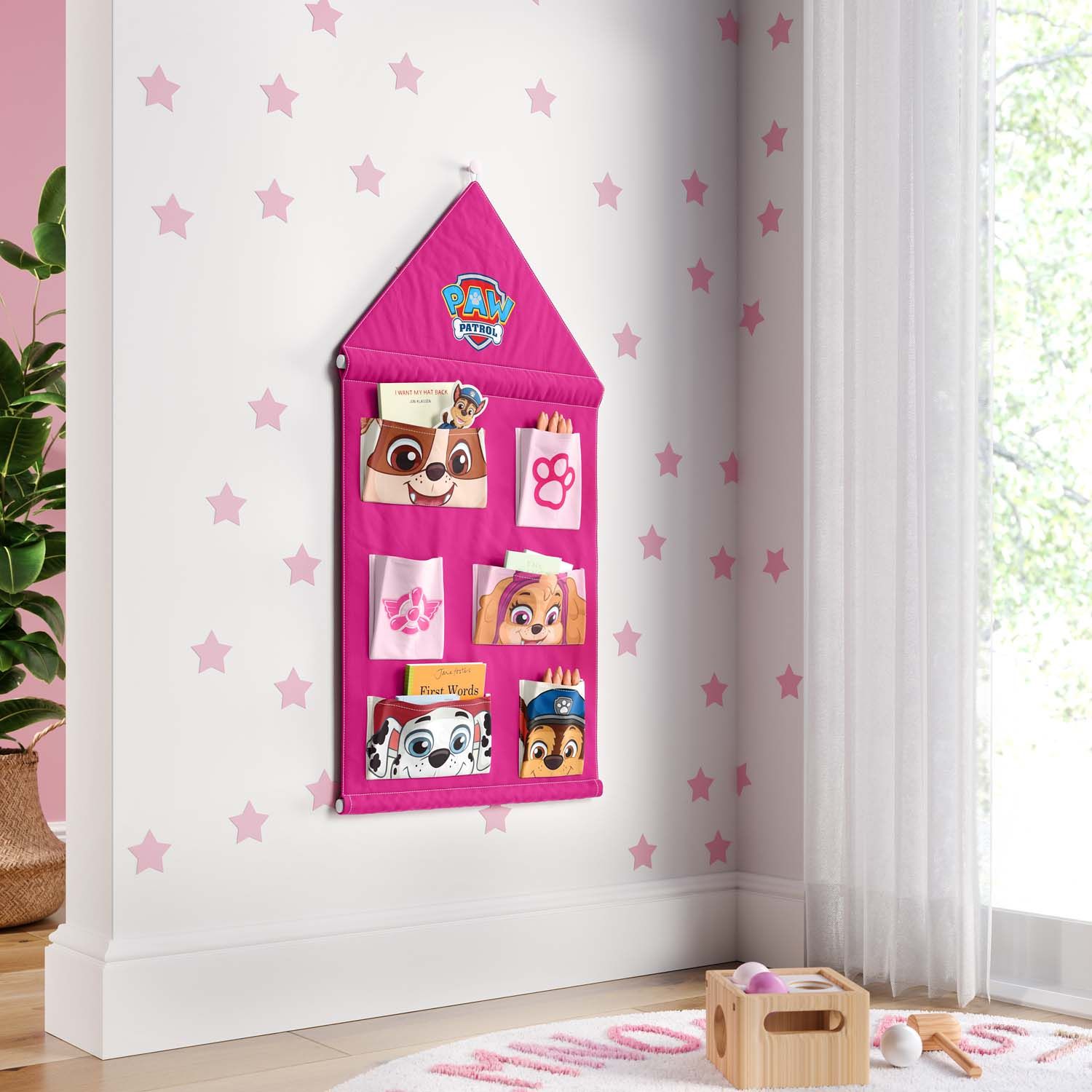 Porta Brinquedos Chase e seus Amigos Patrulha Canina