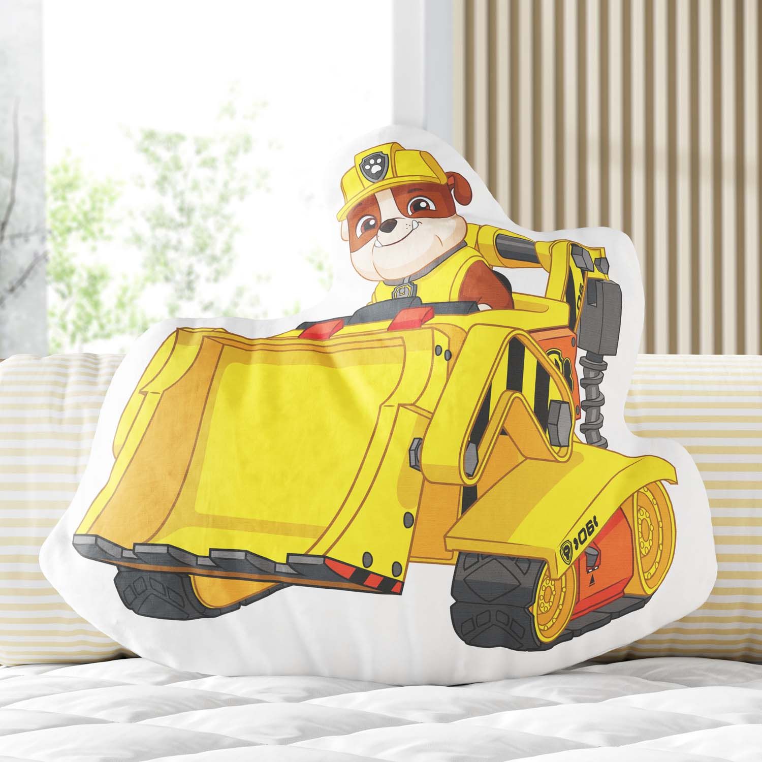 Almofada Escavadeira do Rubble Patrulha Canina