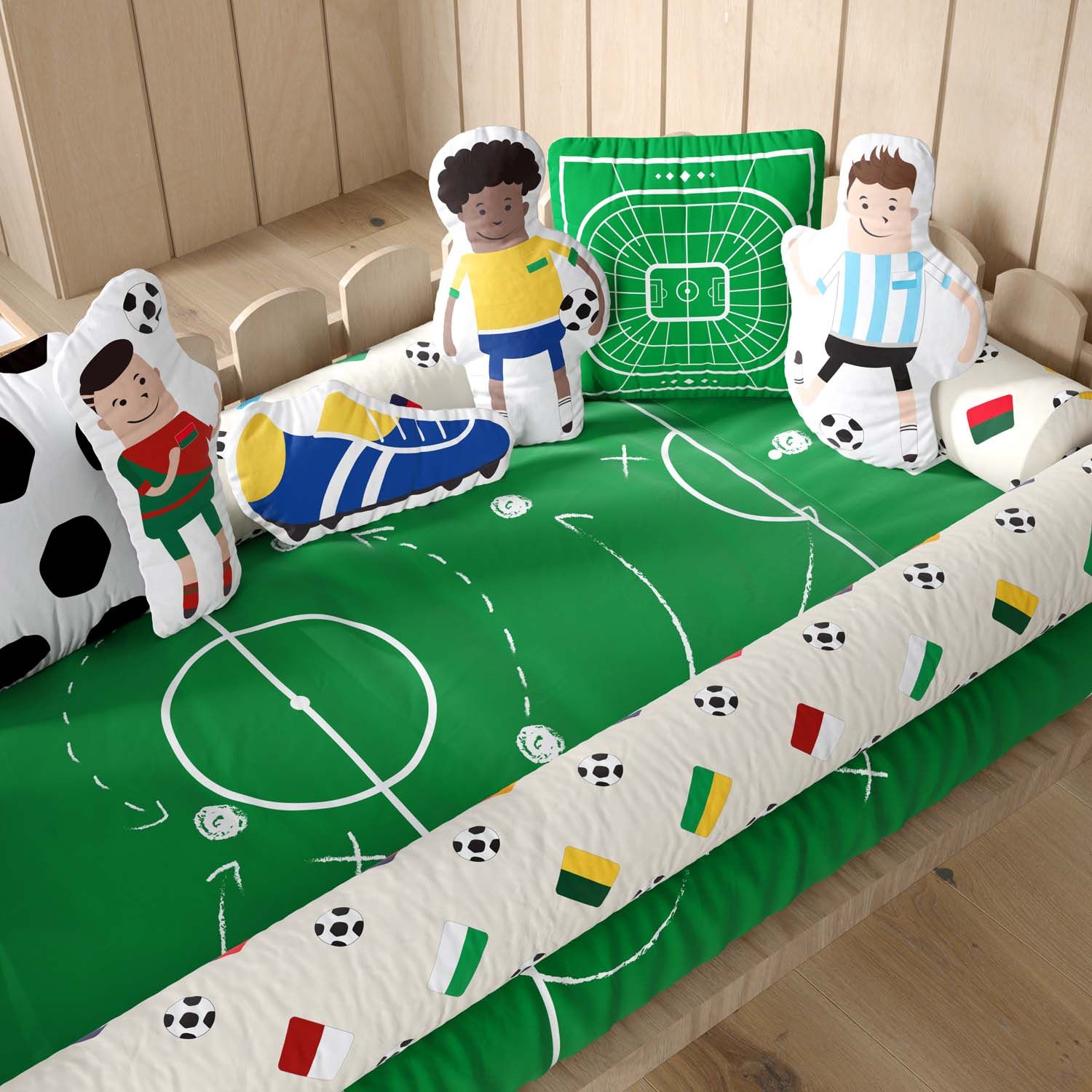 Kit Montessoriano Seleções do Mundo