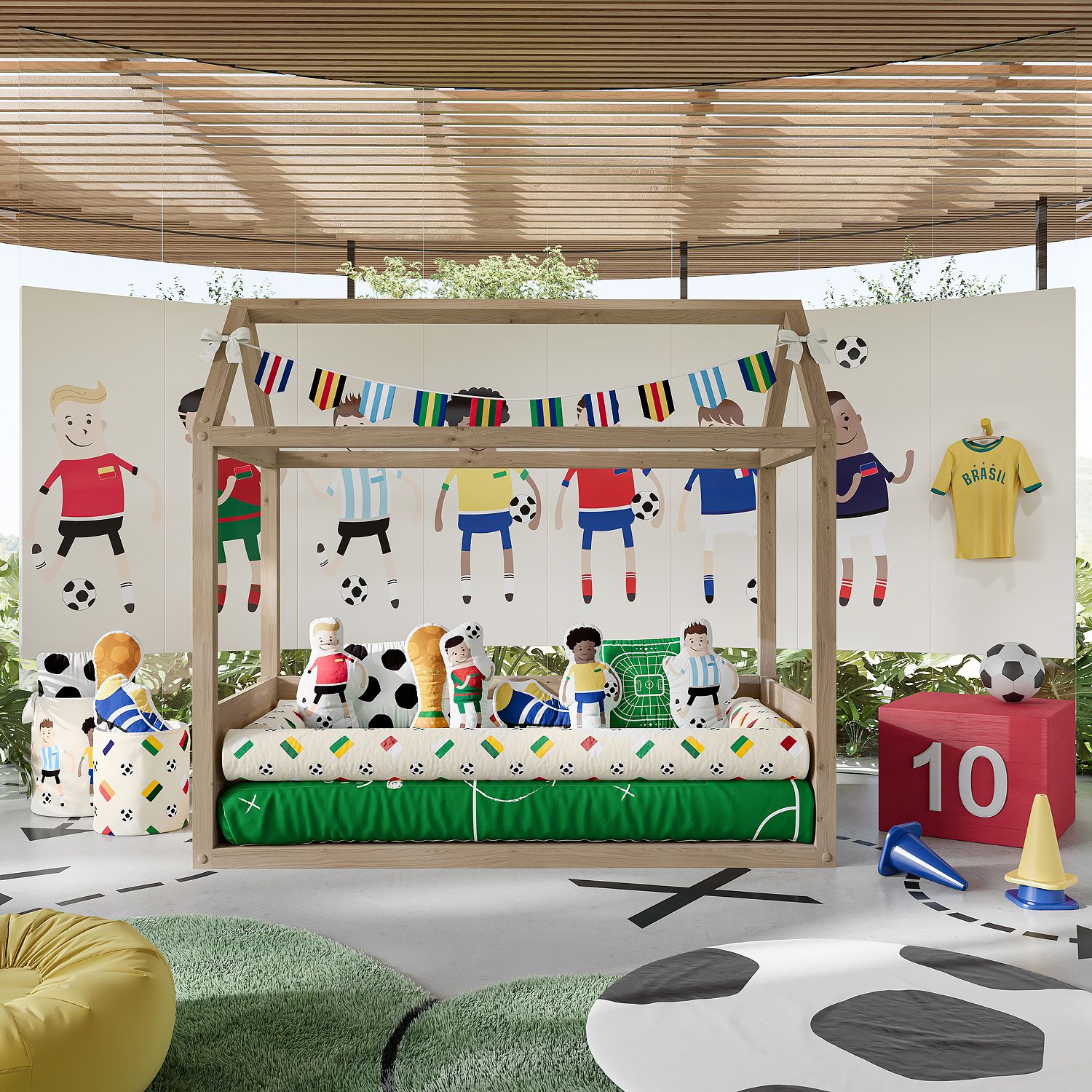 Kit Montessoriano Seleções do Mundo