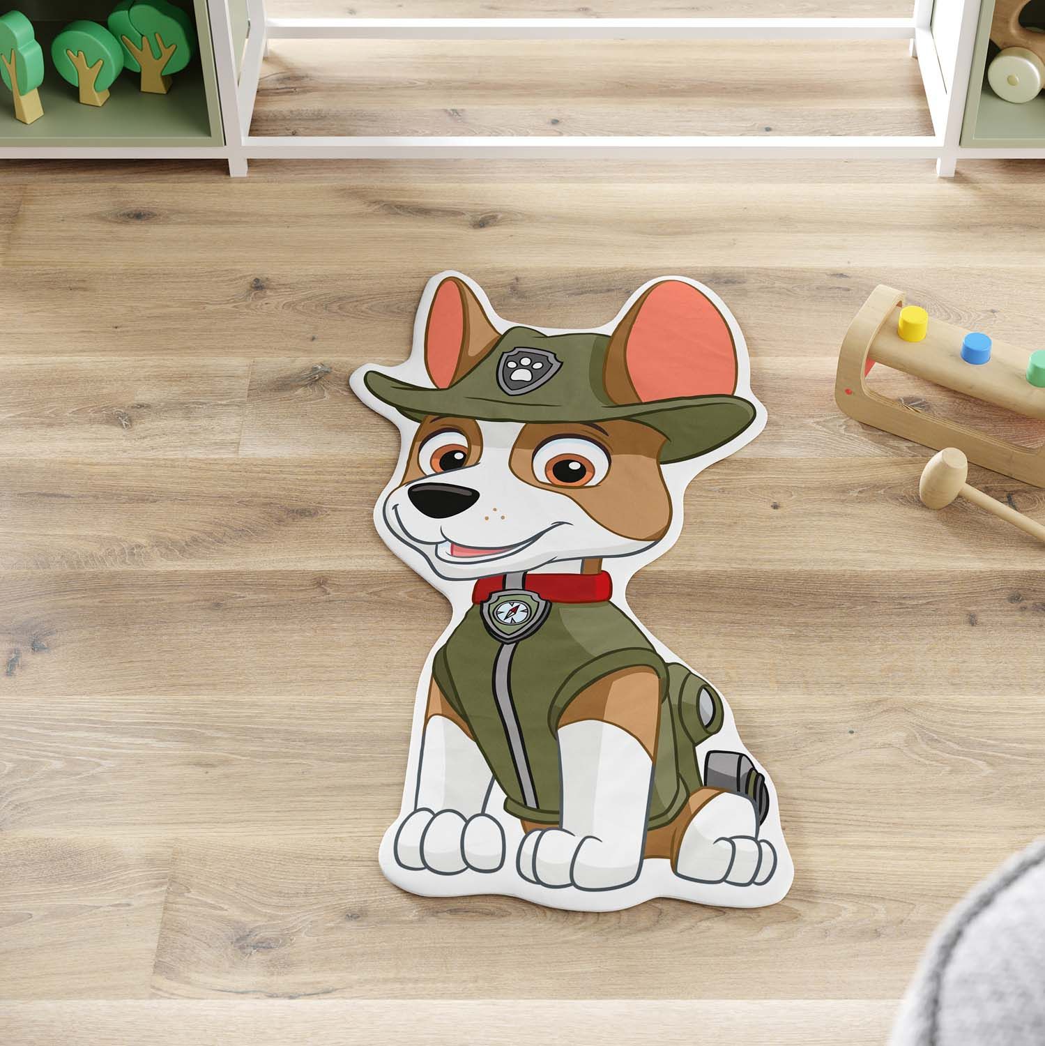 Tapete Tracker Patrulha Canina 90cm