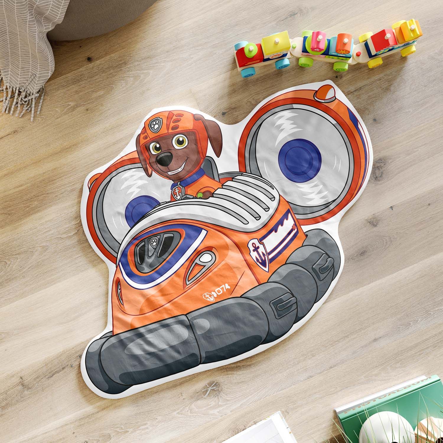 Tapete Zuma ao Resgate Patrulha Canina 87cm