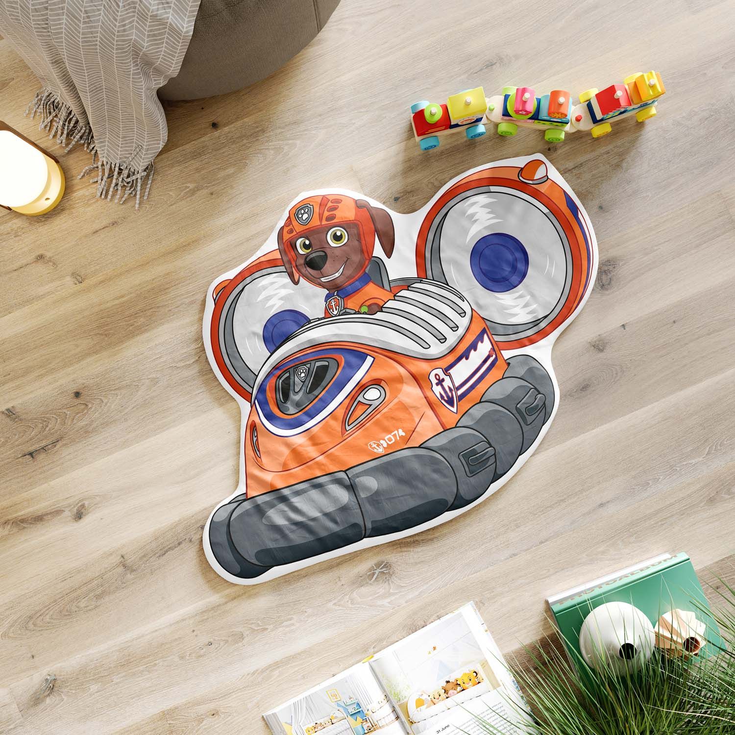 Tapete Zuma ao Resgate Patrulha Canina 87cm