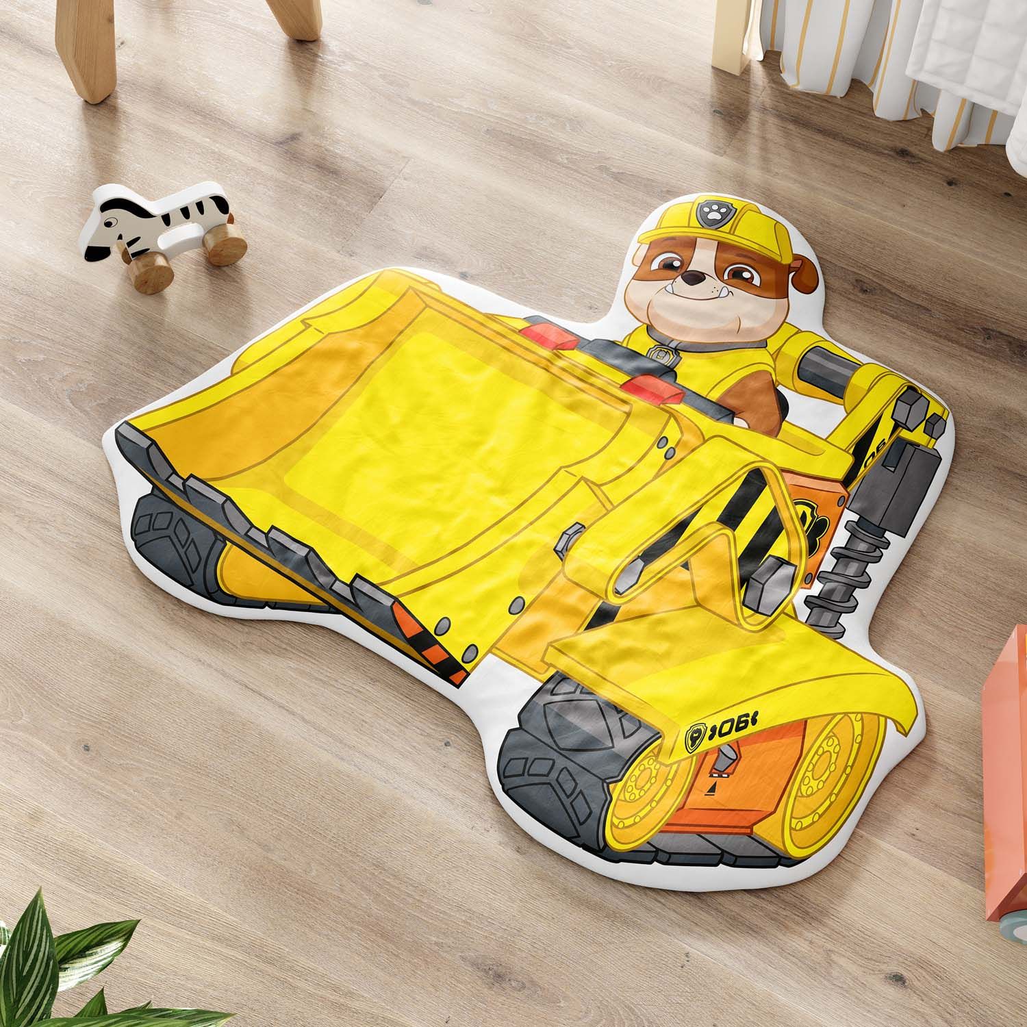 Tapete Rubble ao Resgate Patrulha Canina 78cm