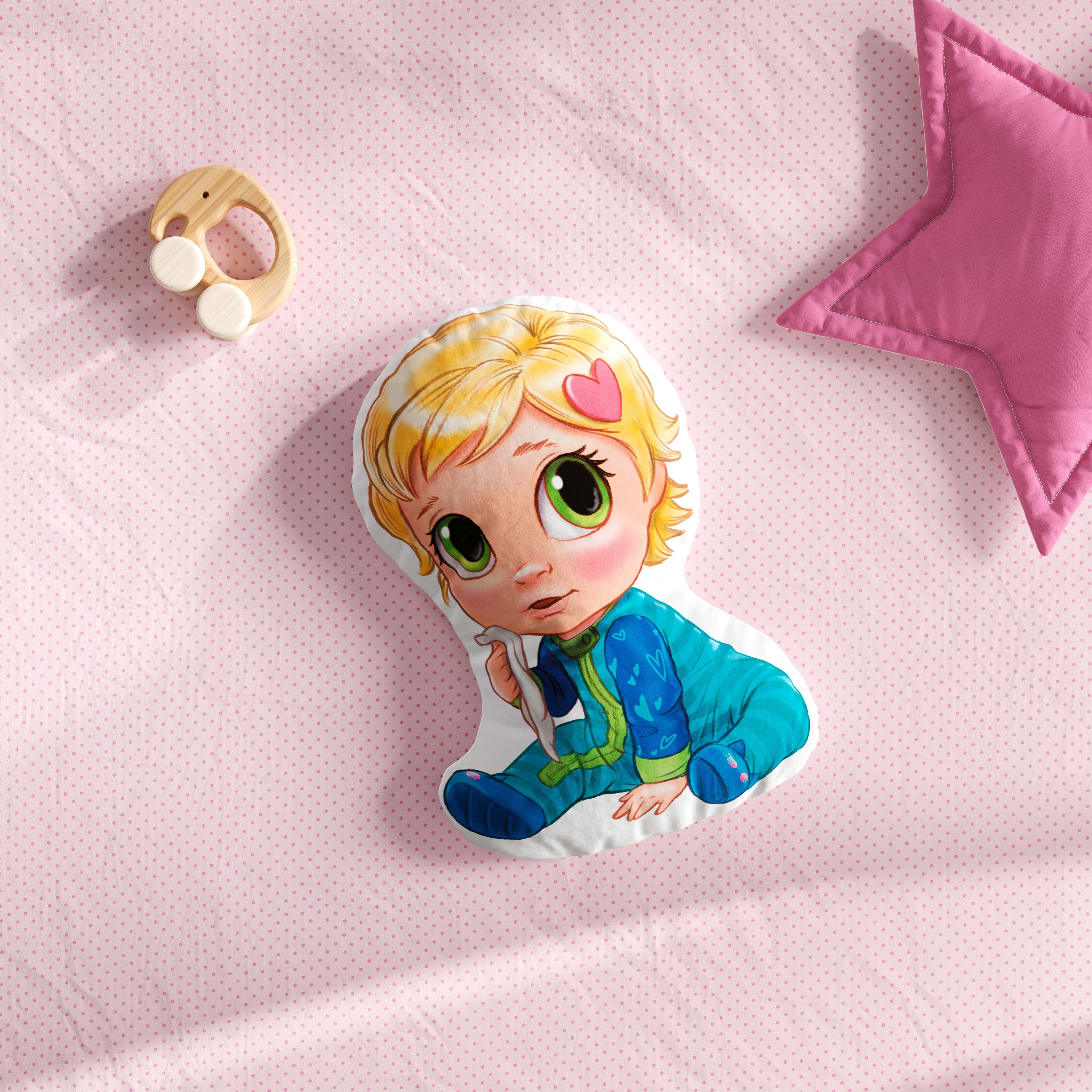 Almofada Baby Alive Aprendendo a Cuidar