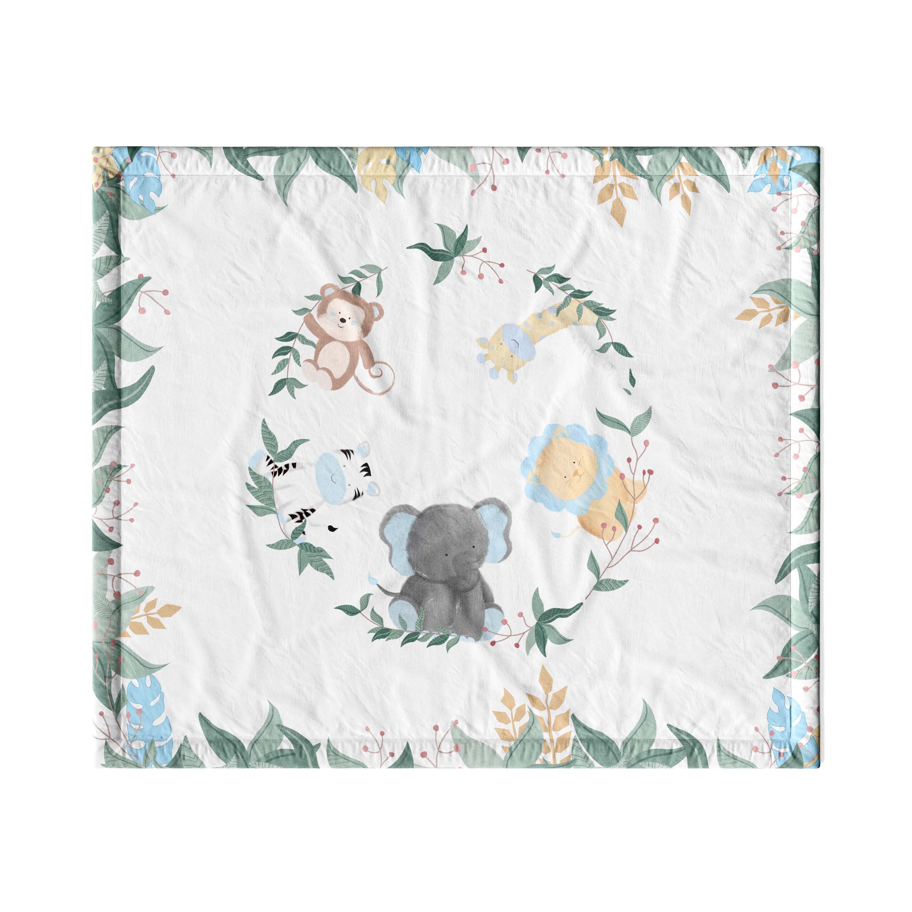 Tapete Mesversário Safári Aquarela