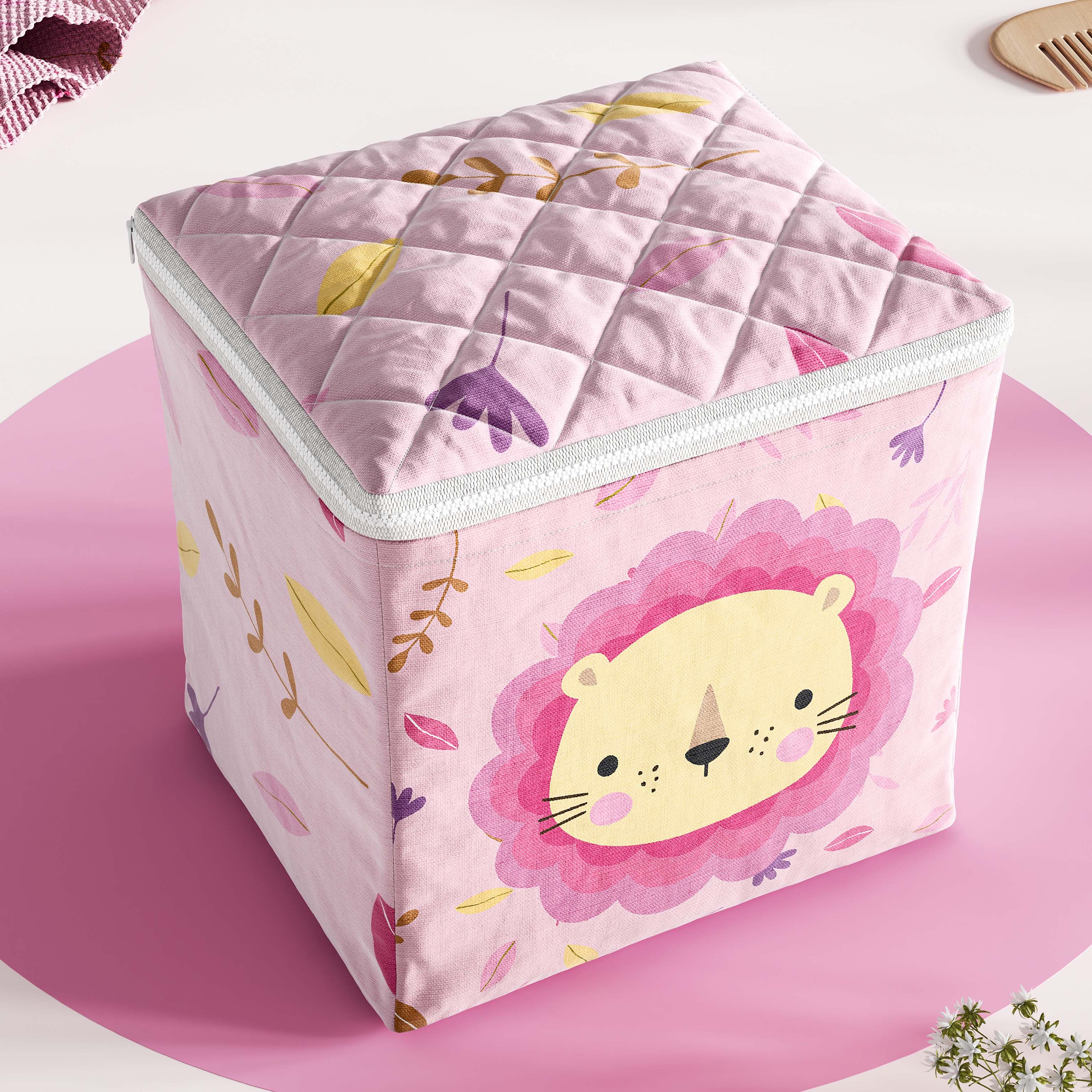 Porta Jogo de Fraldas com Zíper Selva Baby