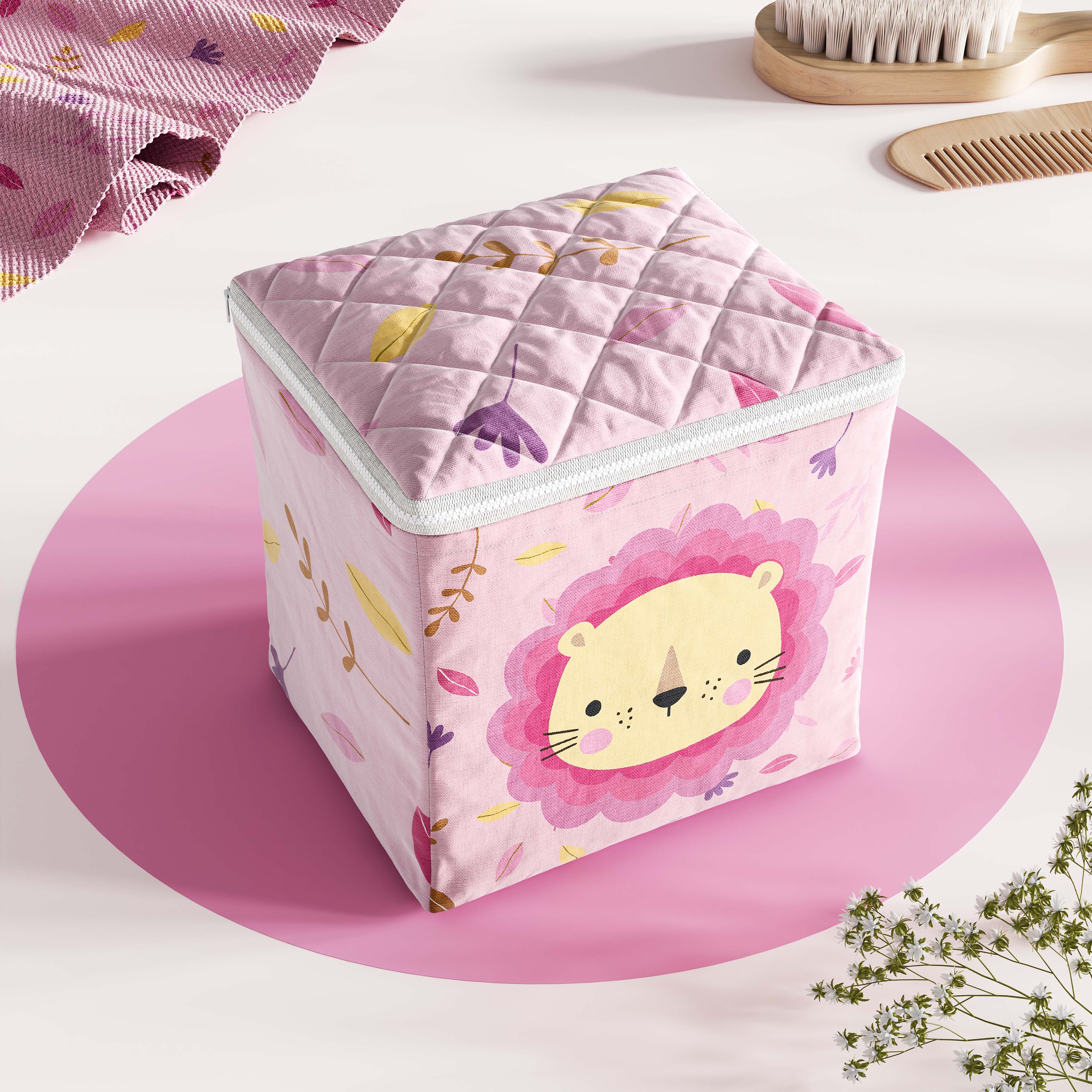 Porta Jogo de Fraldas com Zíper Selva Baby