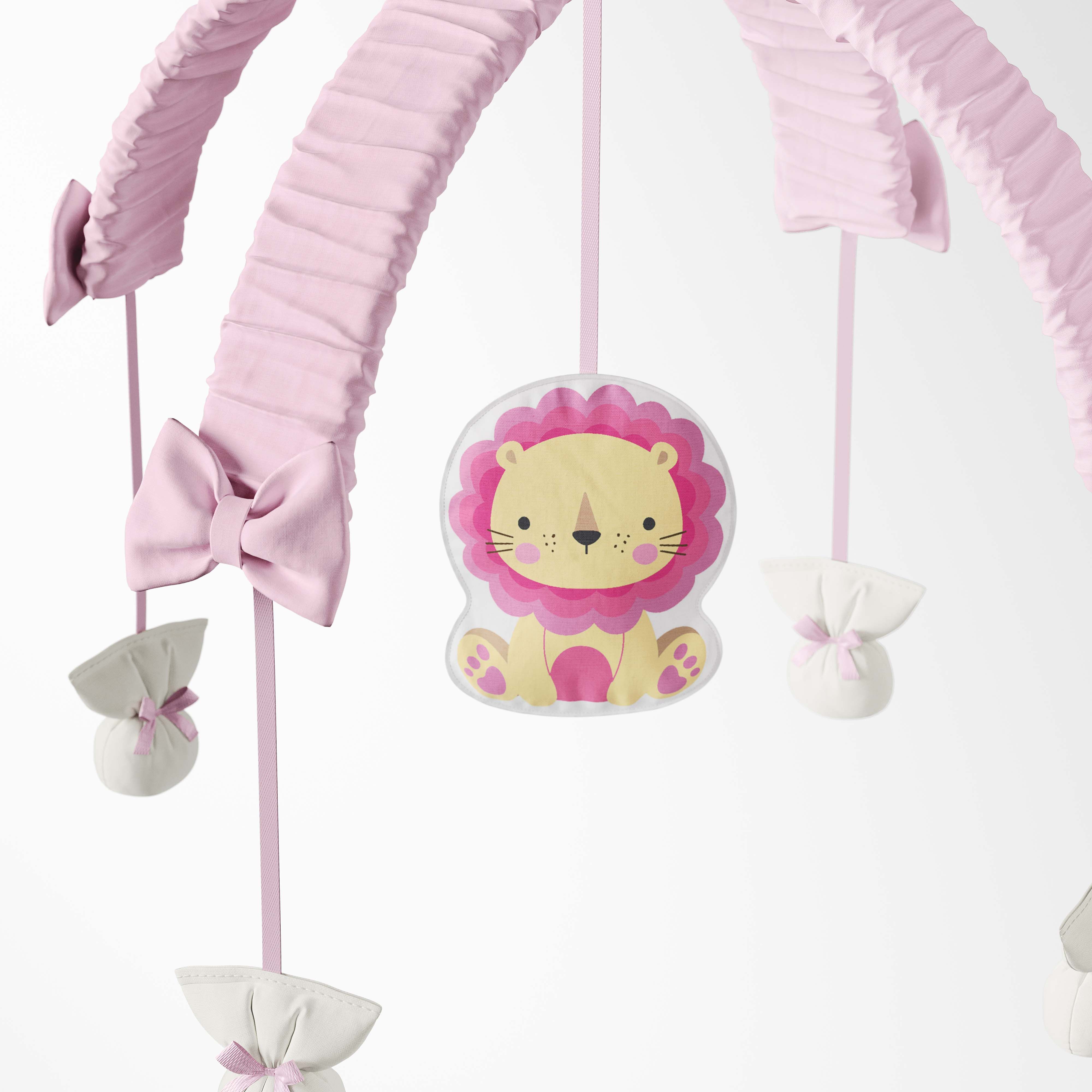 Móbile Leão Selva Baby