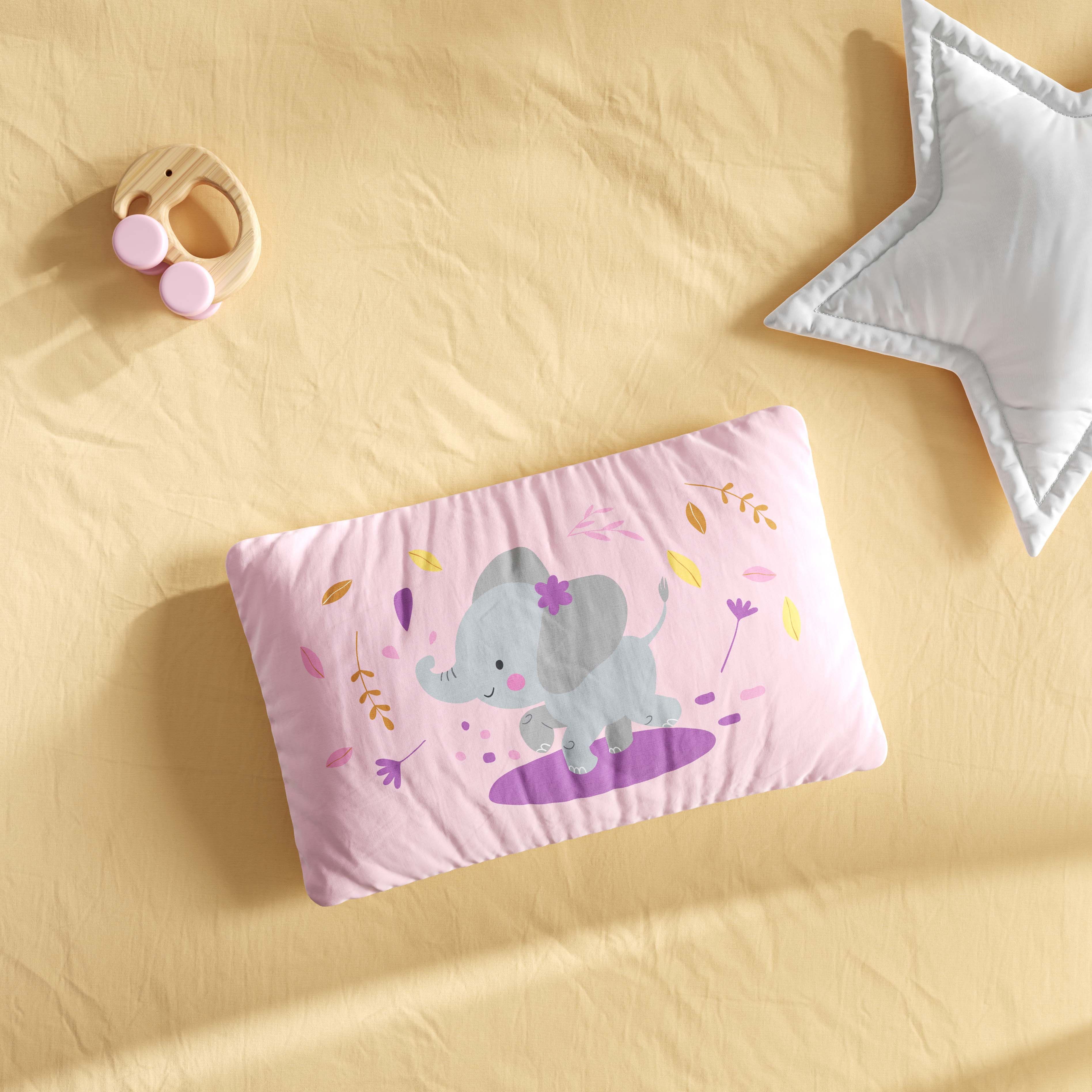 Almofada Retangular Amiguinho Elefante Selva Baby