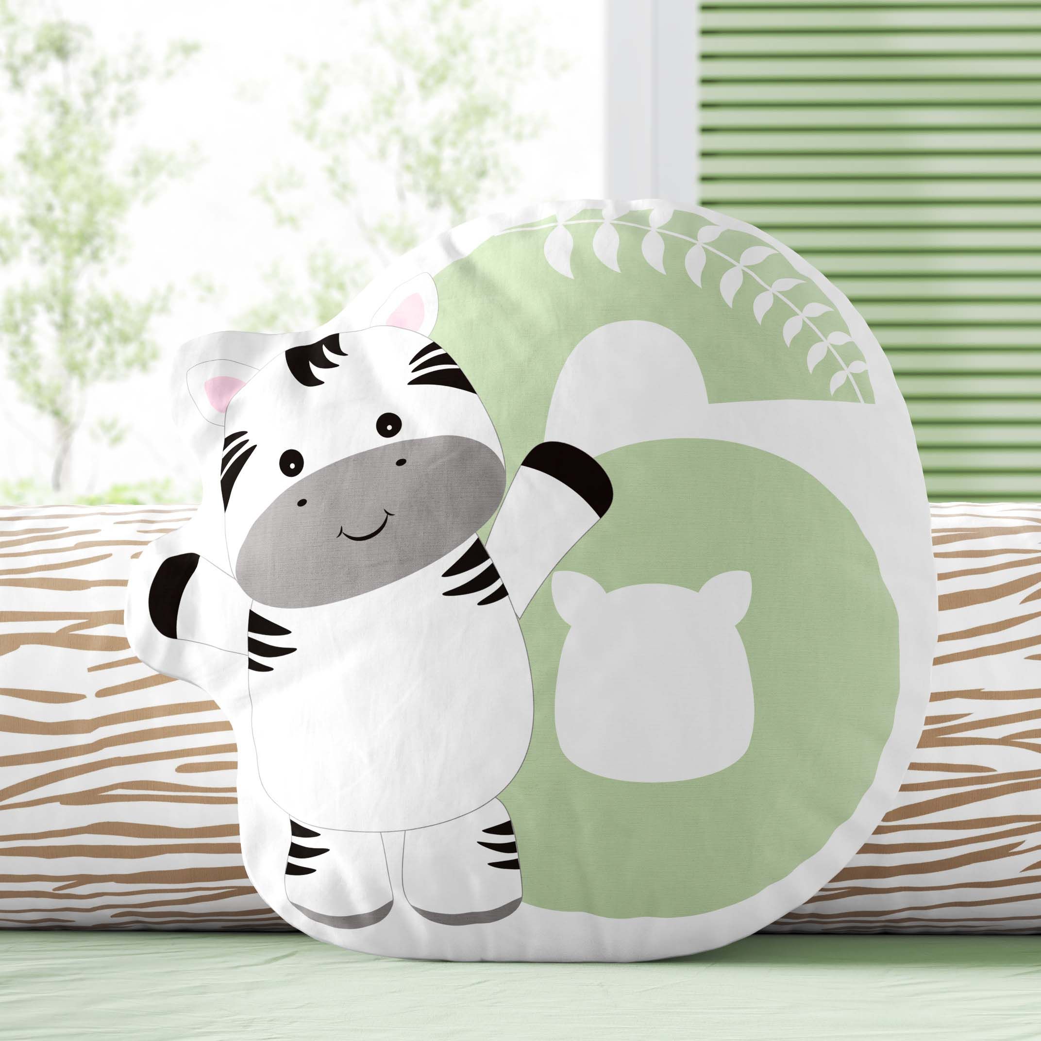 Almofada Mesversário Amiguinhos Safári