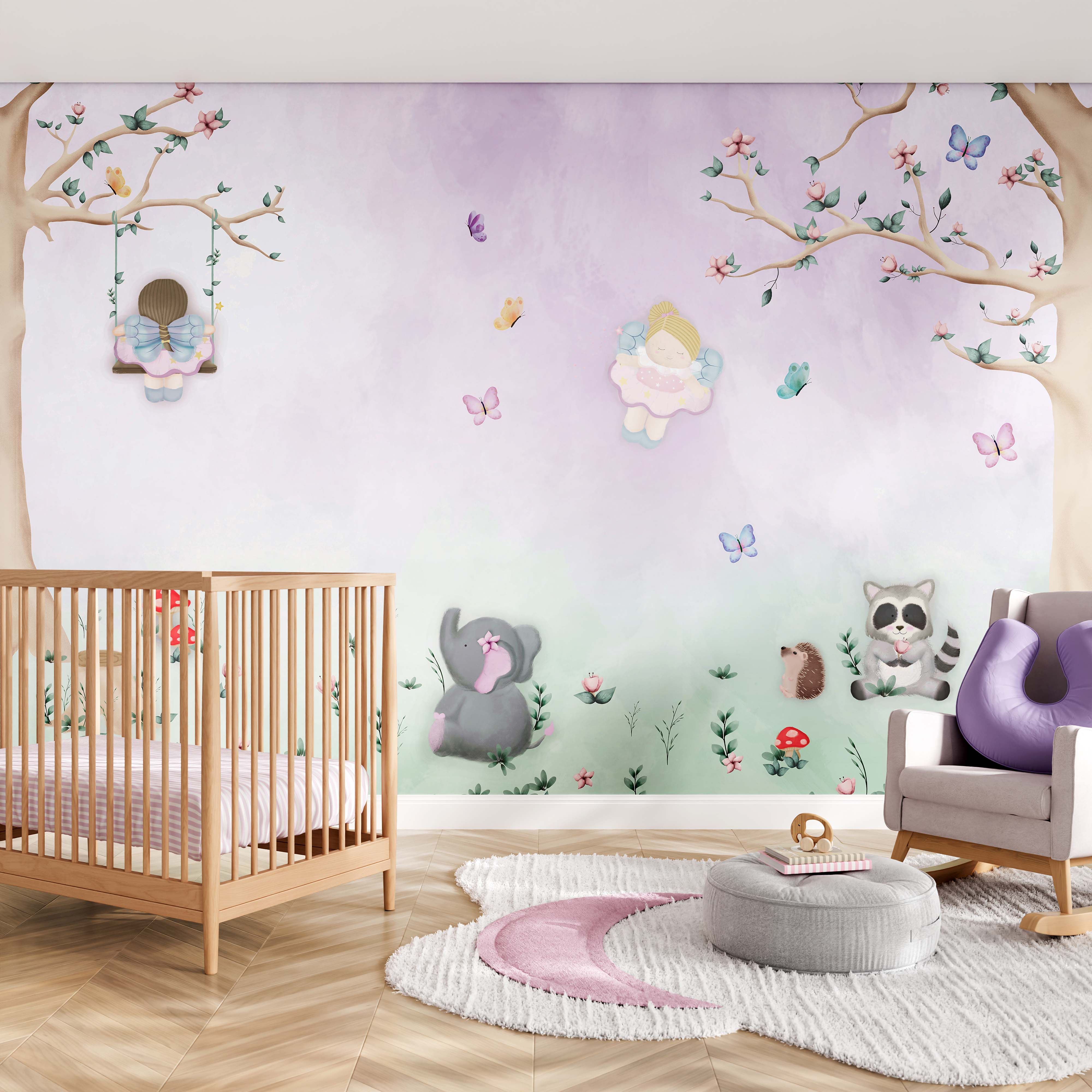 Papel de Parede Bosque Encantado