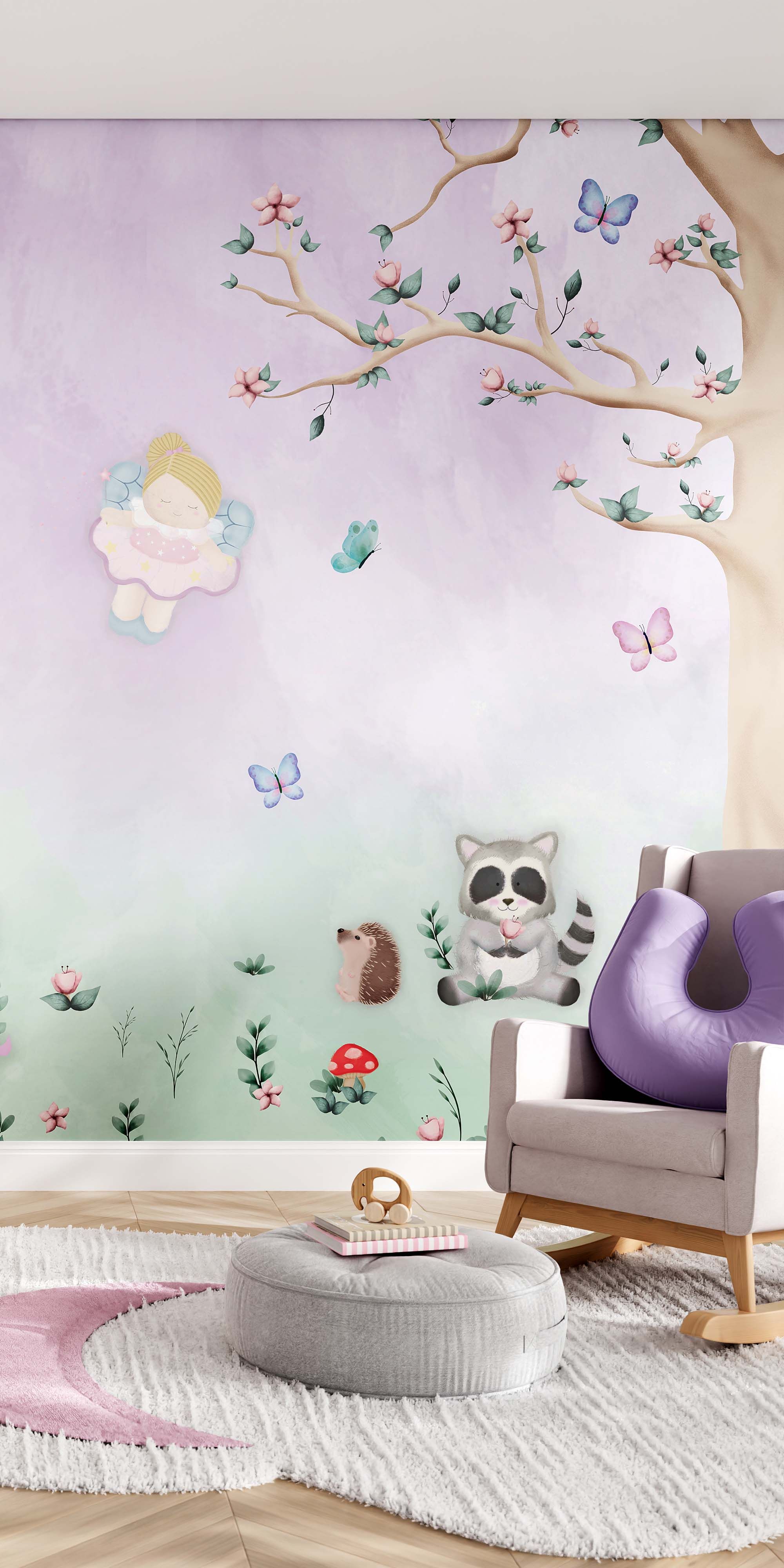 Papel de Parede Bosque Encantado