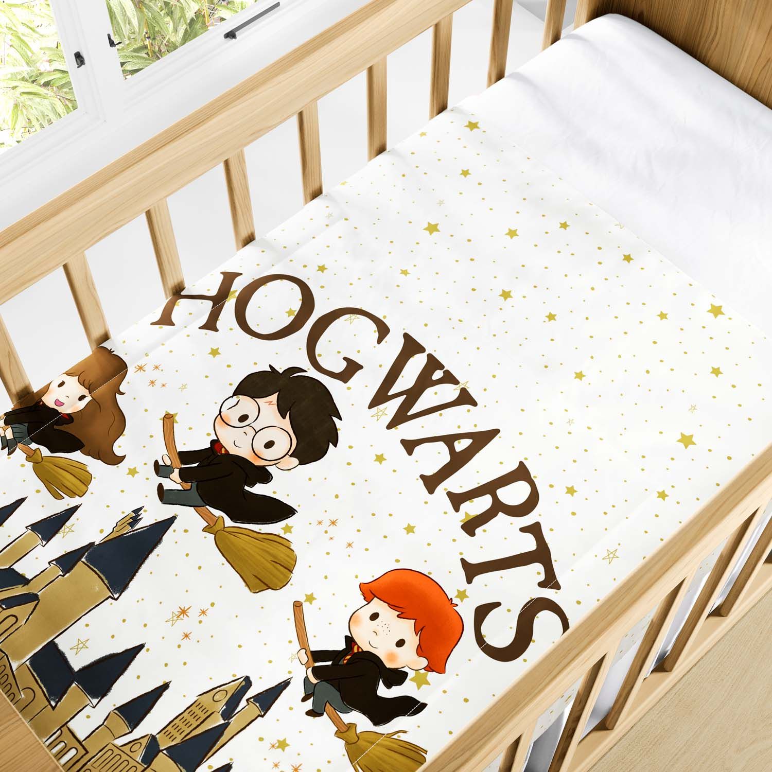 Edredom Berço Harry Potter Hogwarts