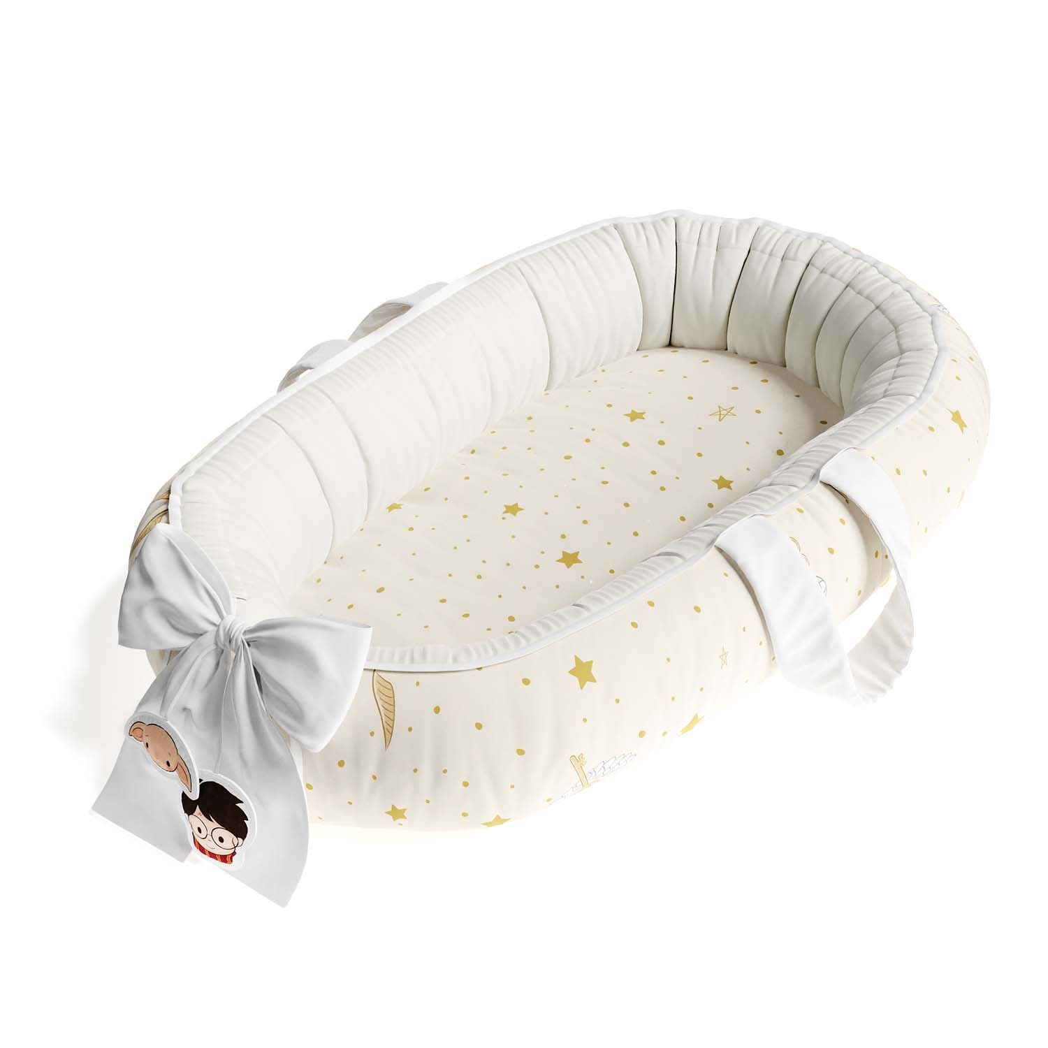 Ninho para Bebê Redutor de Berço Harry Potter Coruja Edwiges 80cm