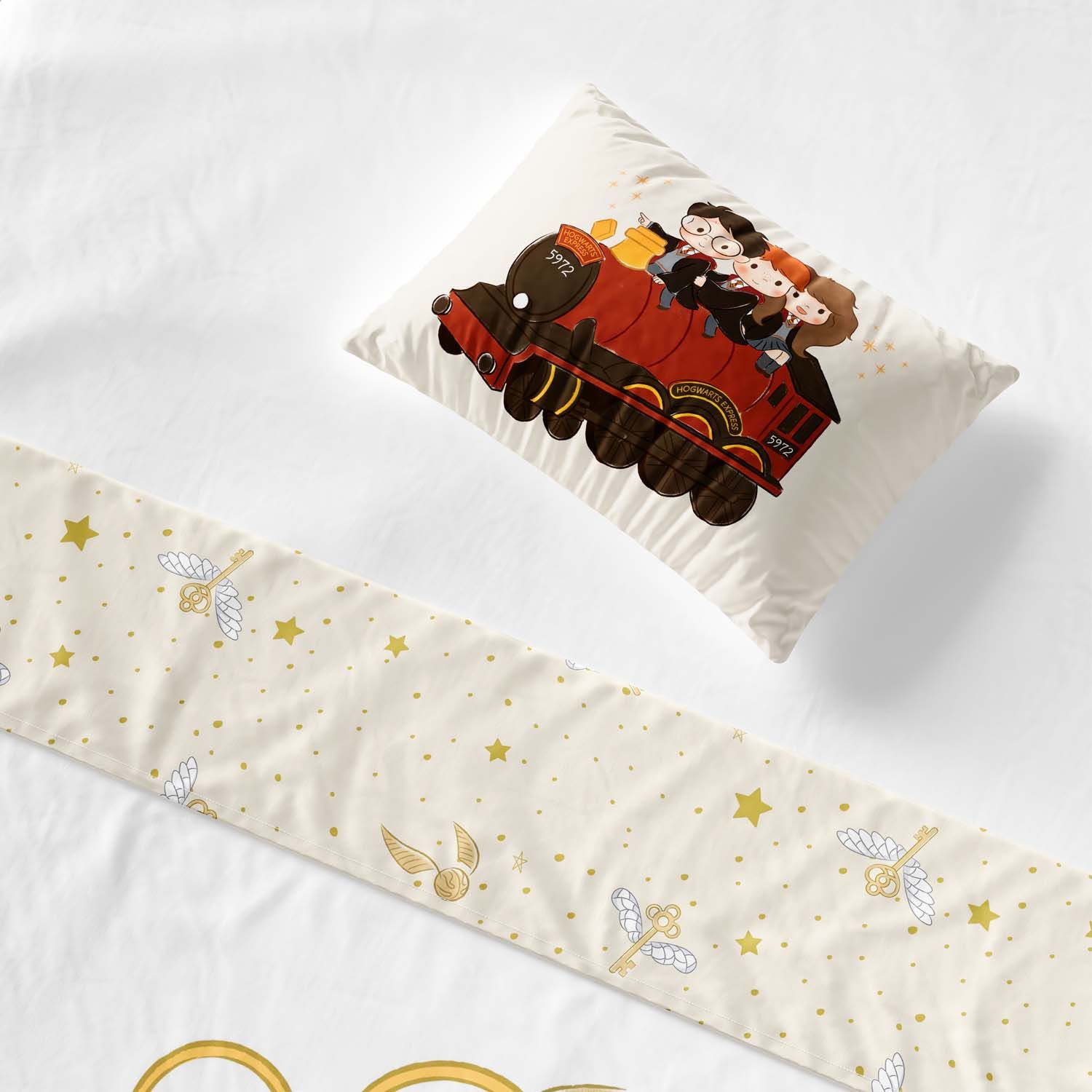 Jogo de Lençol Mini Cama Harry Potter