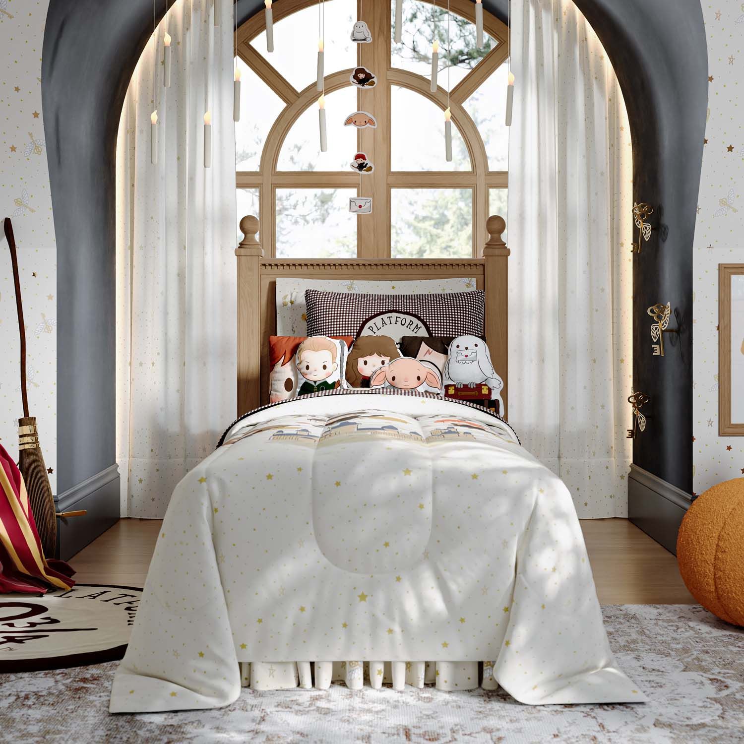 Manta Infantil Solteiro Harry Potter Sonserina 1,20M