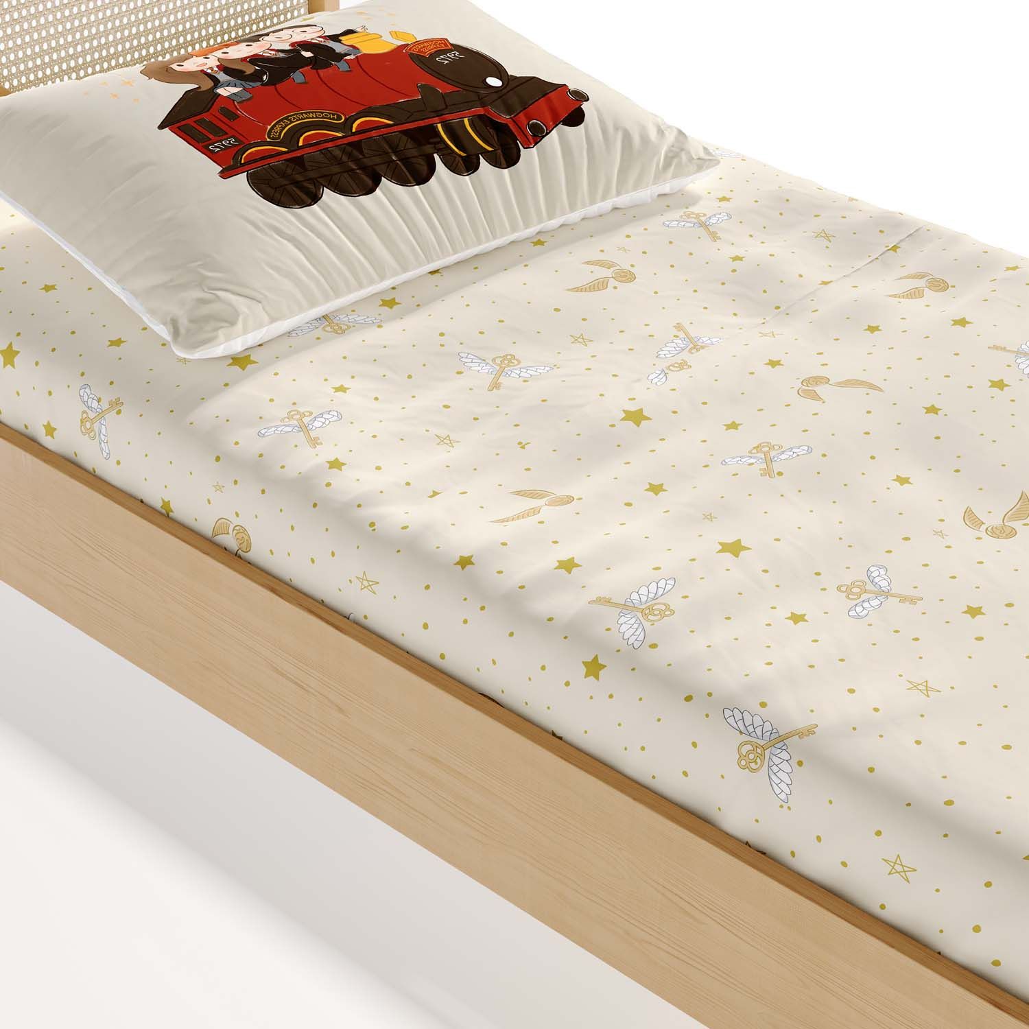 Jogo de Lençol Infantil Solteiro Harry Potter