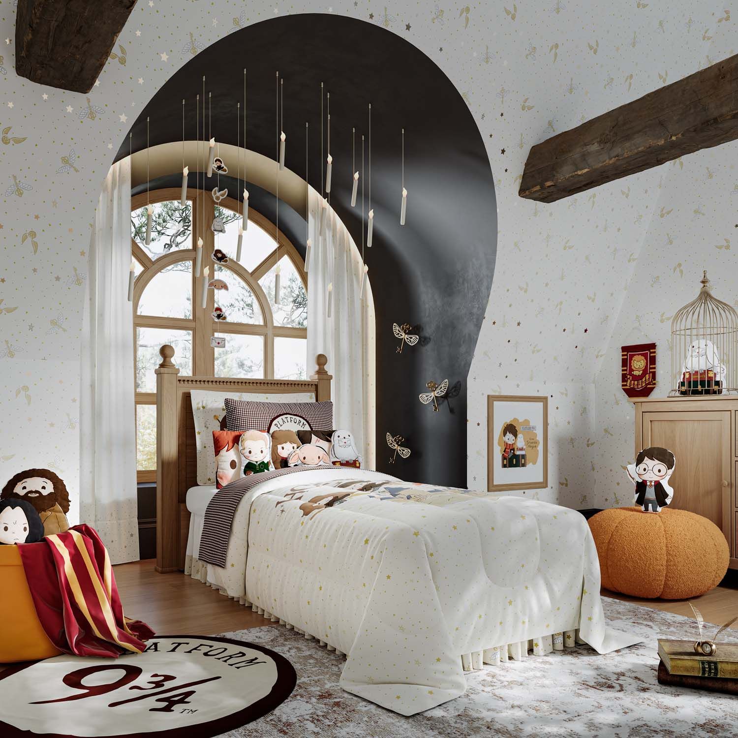 Fronha Infantil Harry Potter Plataforma 9 ¾