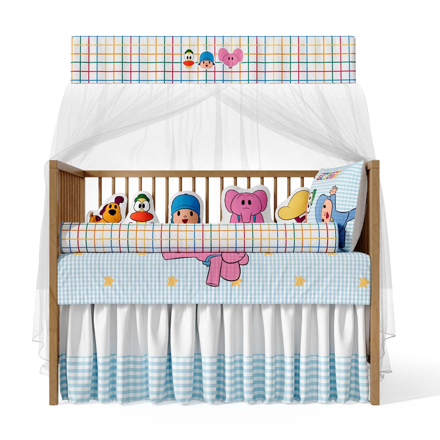 Kit Berço Amiguinhos Pocoyo