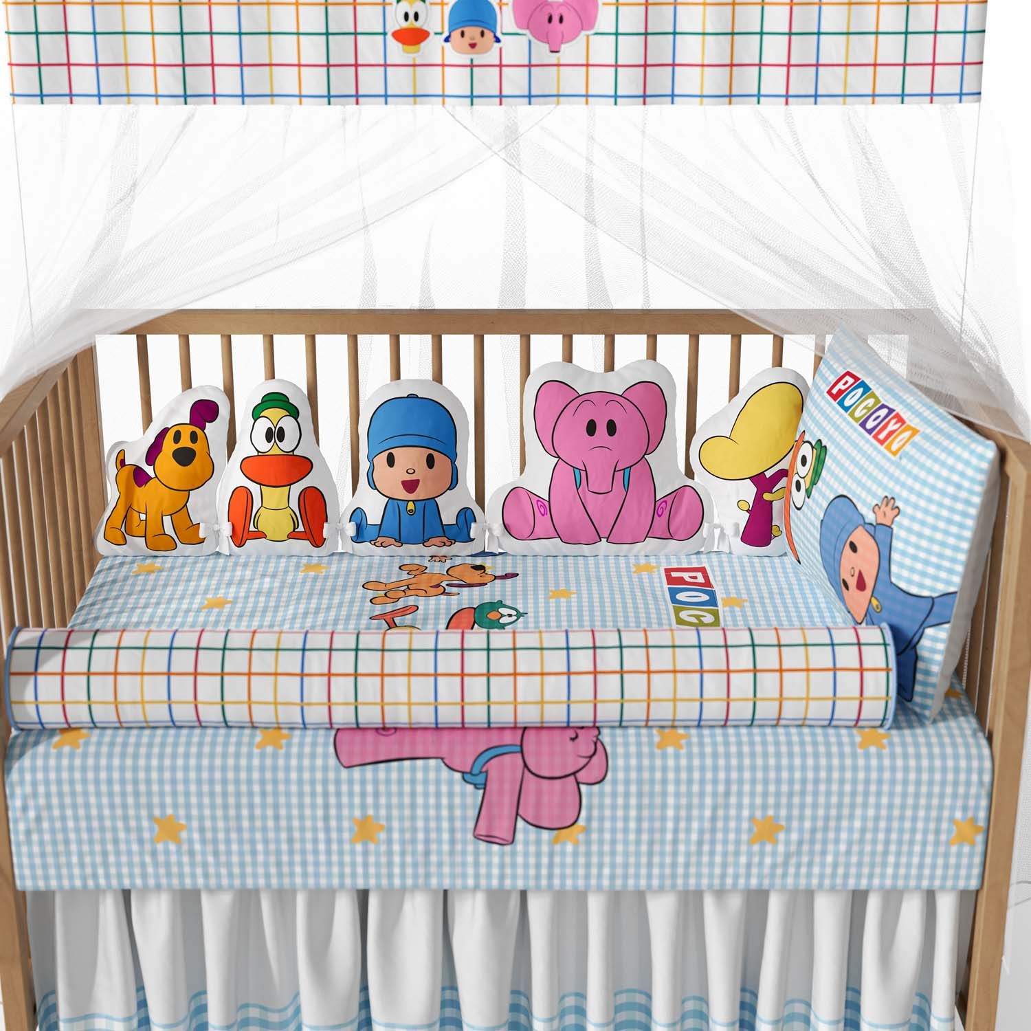 Kit Berço Amiguinhos Pocoyo