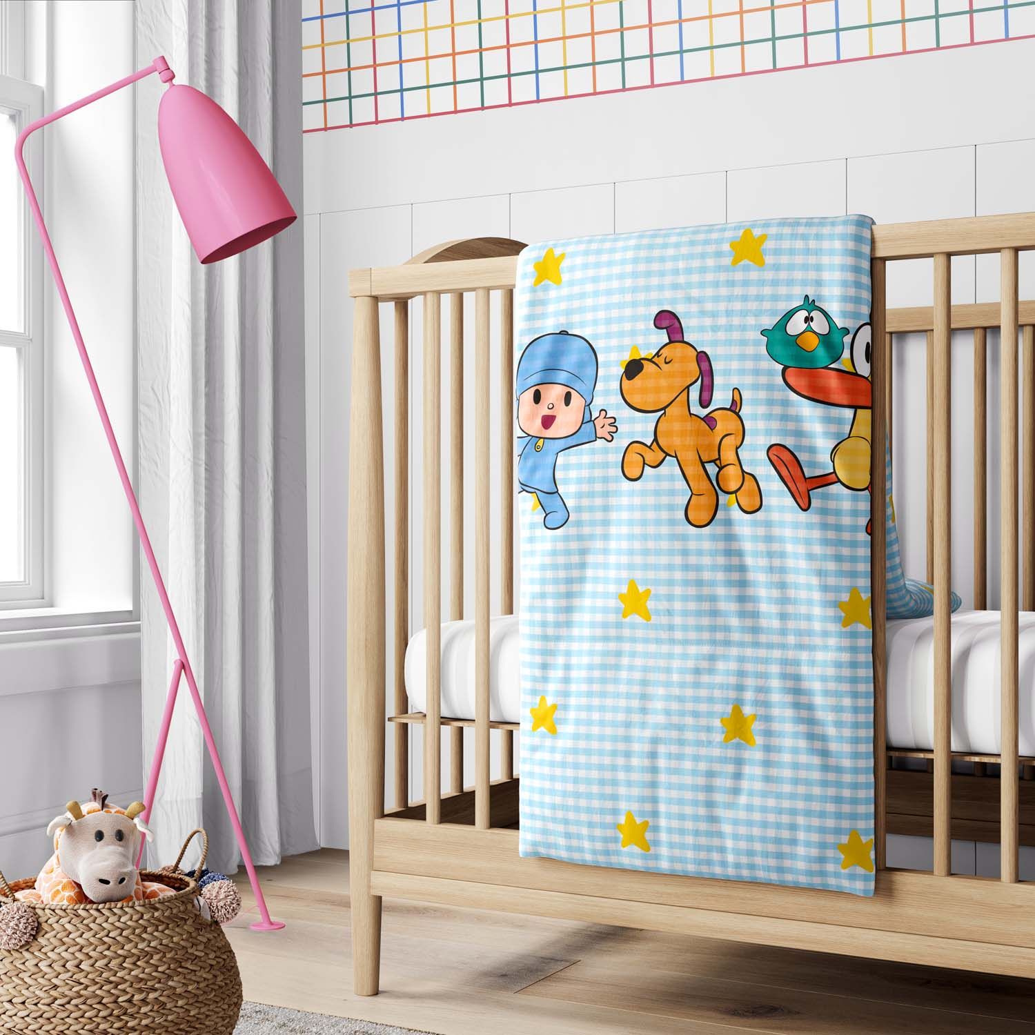 Edredom Berço Pocoyo