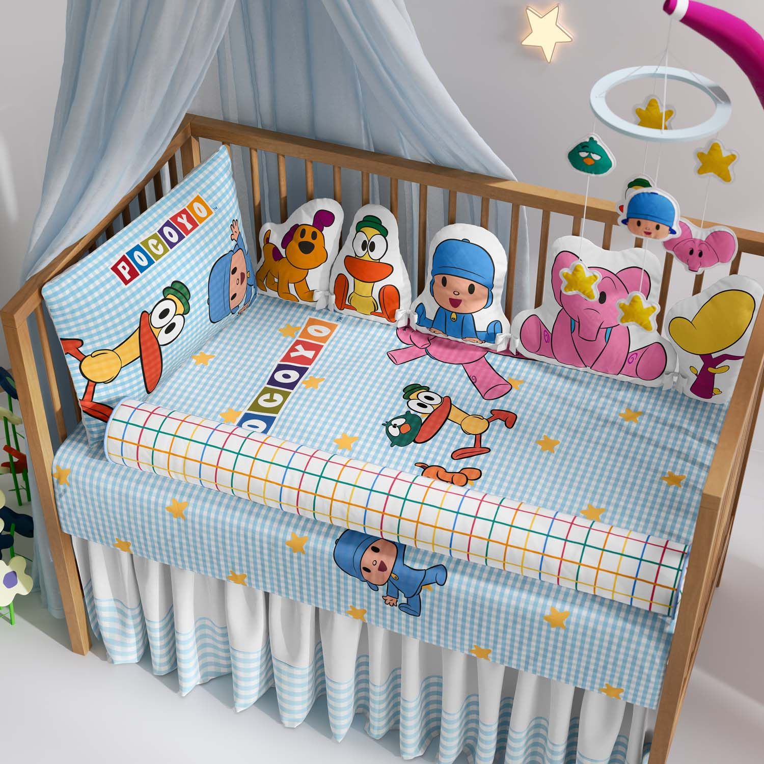 Edredom Berço Pocoyo