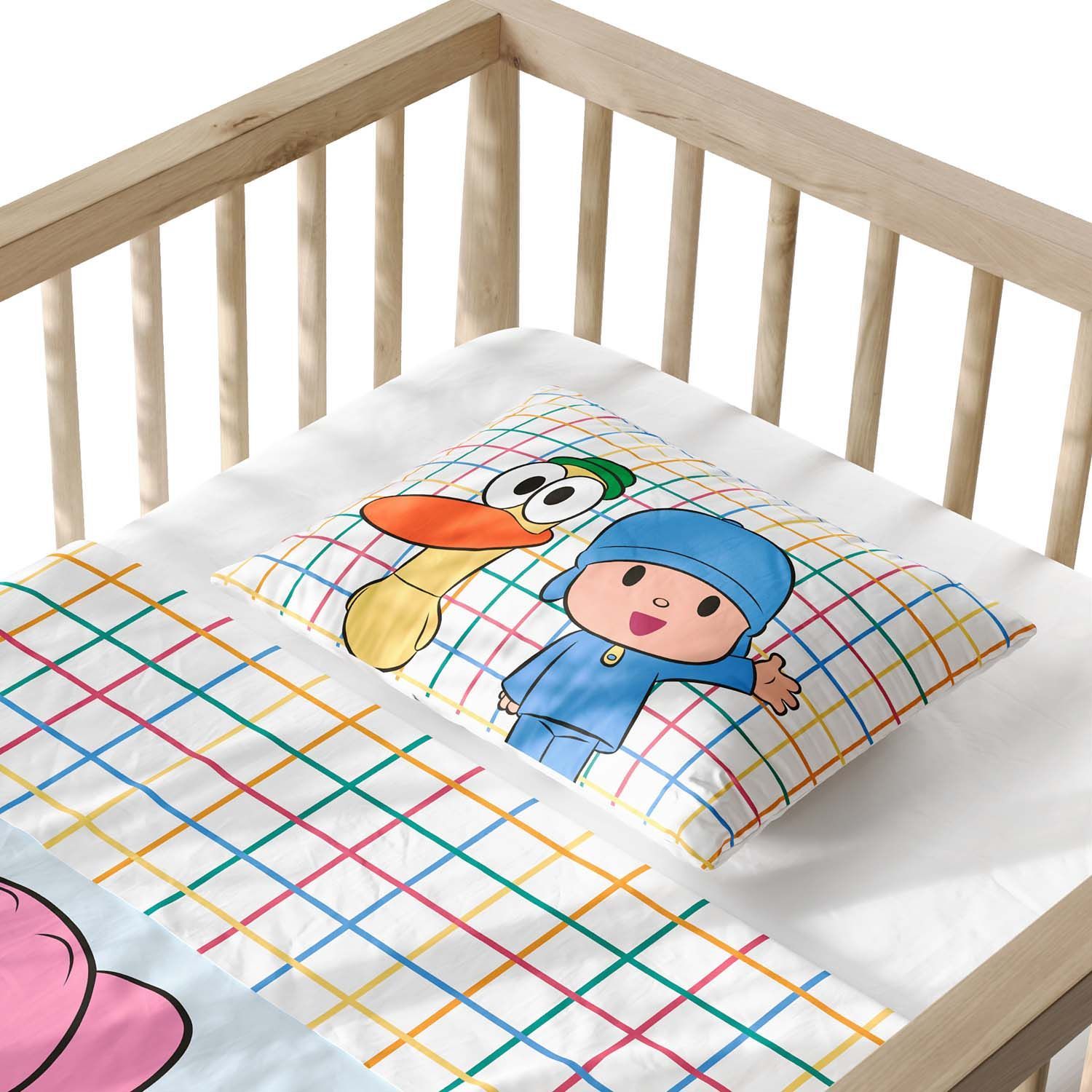 Jogo de Lençol Berço Pocoyo