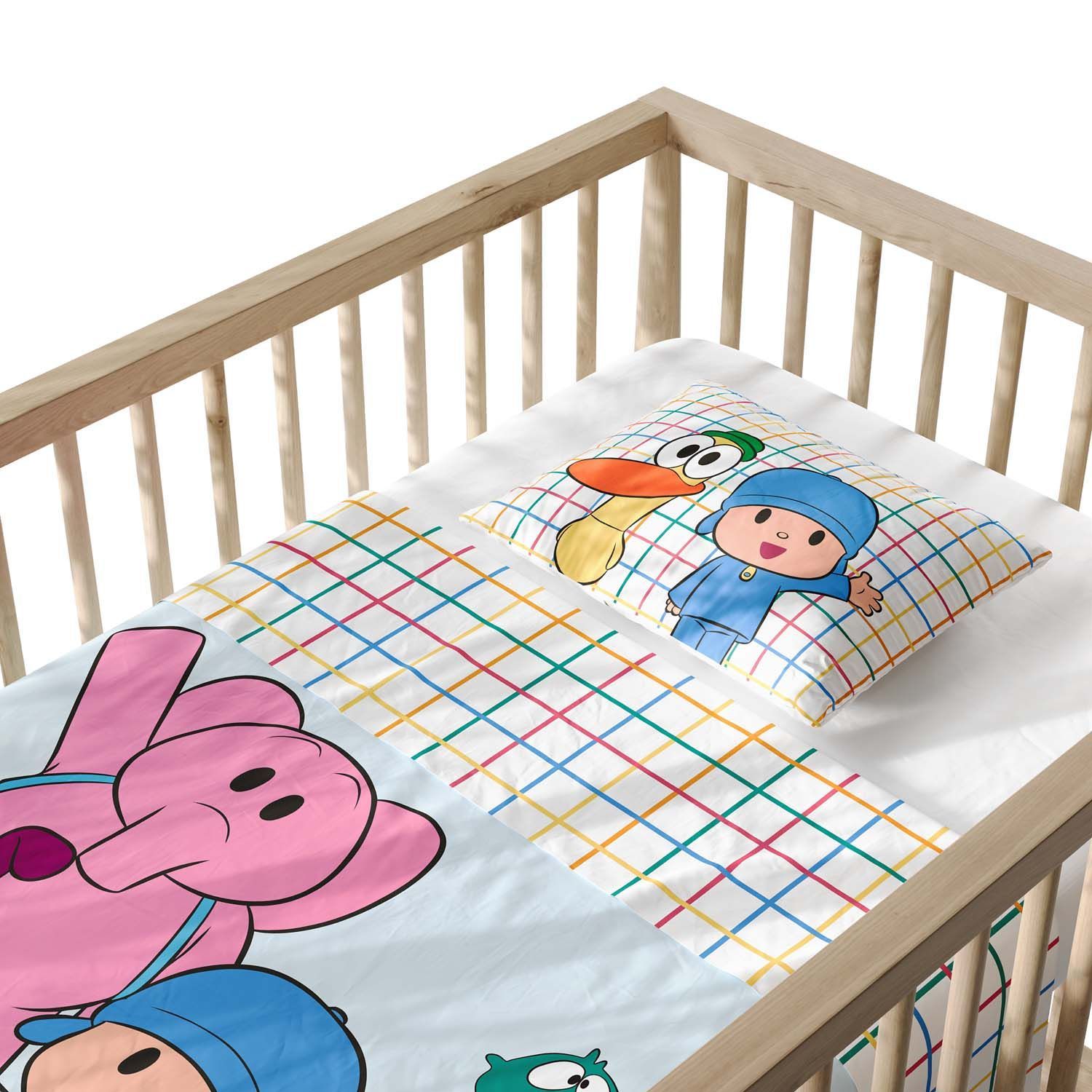 Jogo de Lençol Berço Pocoyo