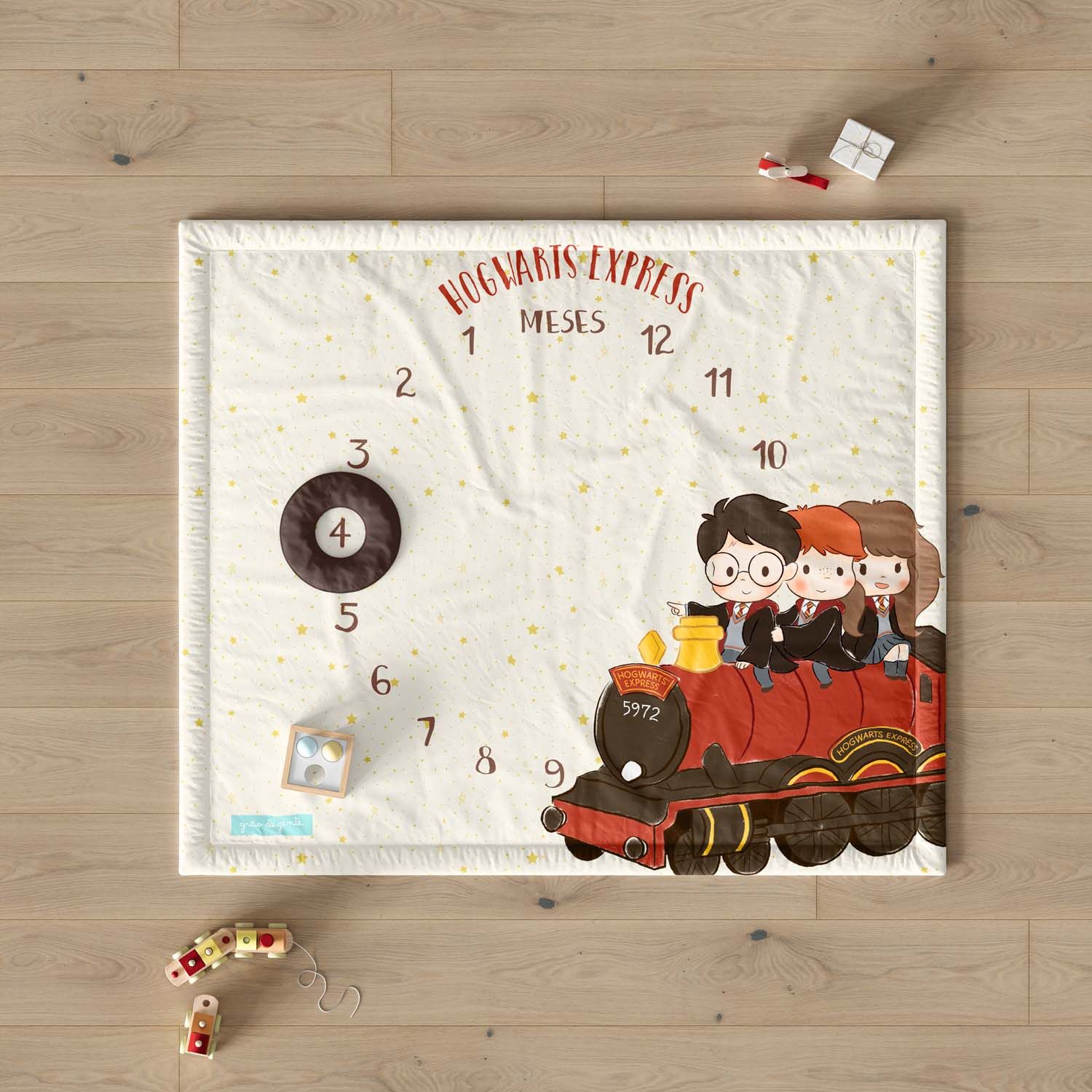 Tapete Mesversário Harry Potter Hogwarts Express