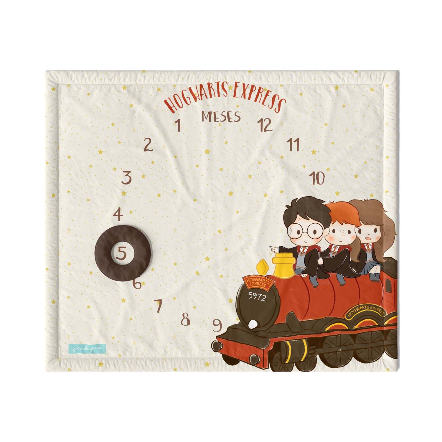 Tapete Mesversário Harry Potter Hogwarts Express