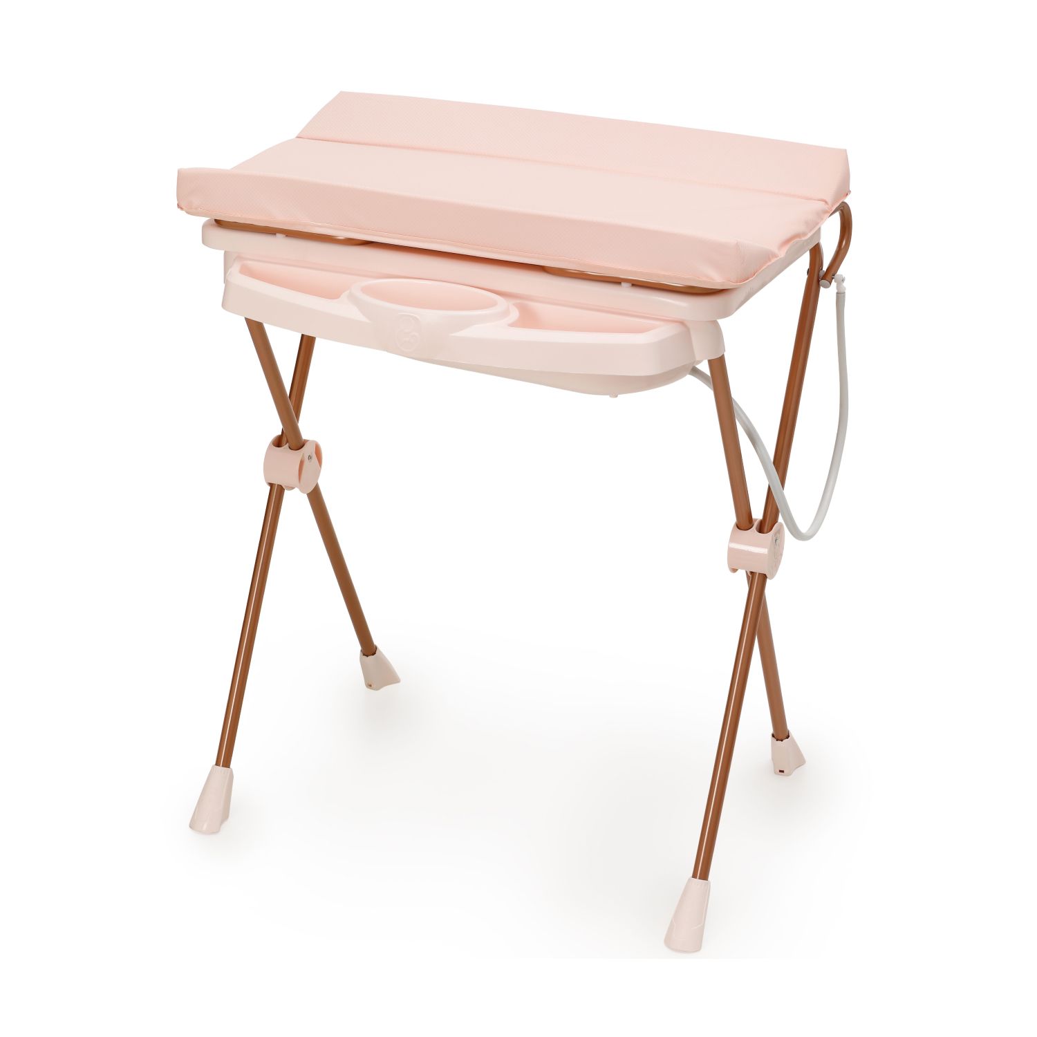 Kit Banheira 2 em 1 com Banheira, Suporte, Assento Redutor e Trocador Classic Branco